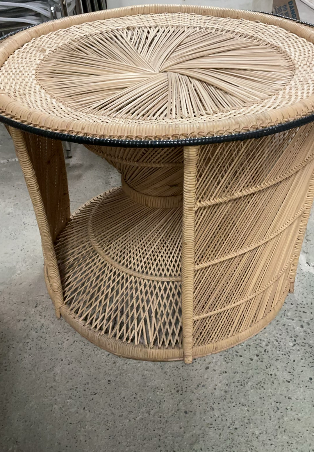 Vintage Boho-chic Rattan Seating Arrangement - image 6 of 7