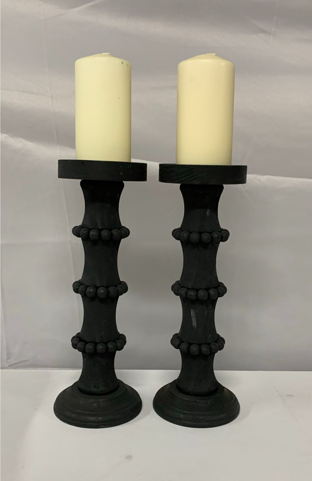 Black And Gold Candles And Candle Holders - image 6 of 12
