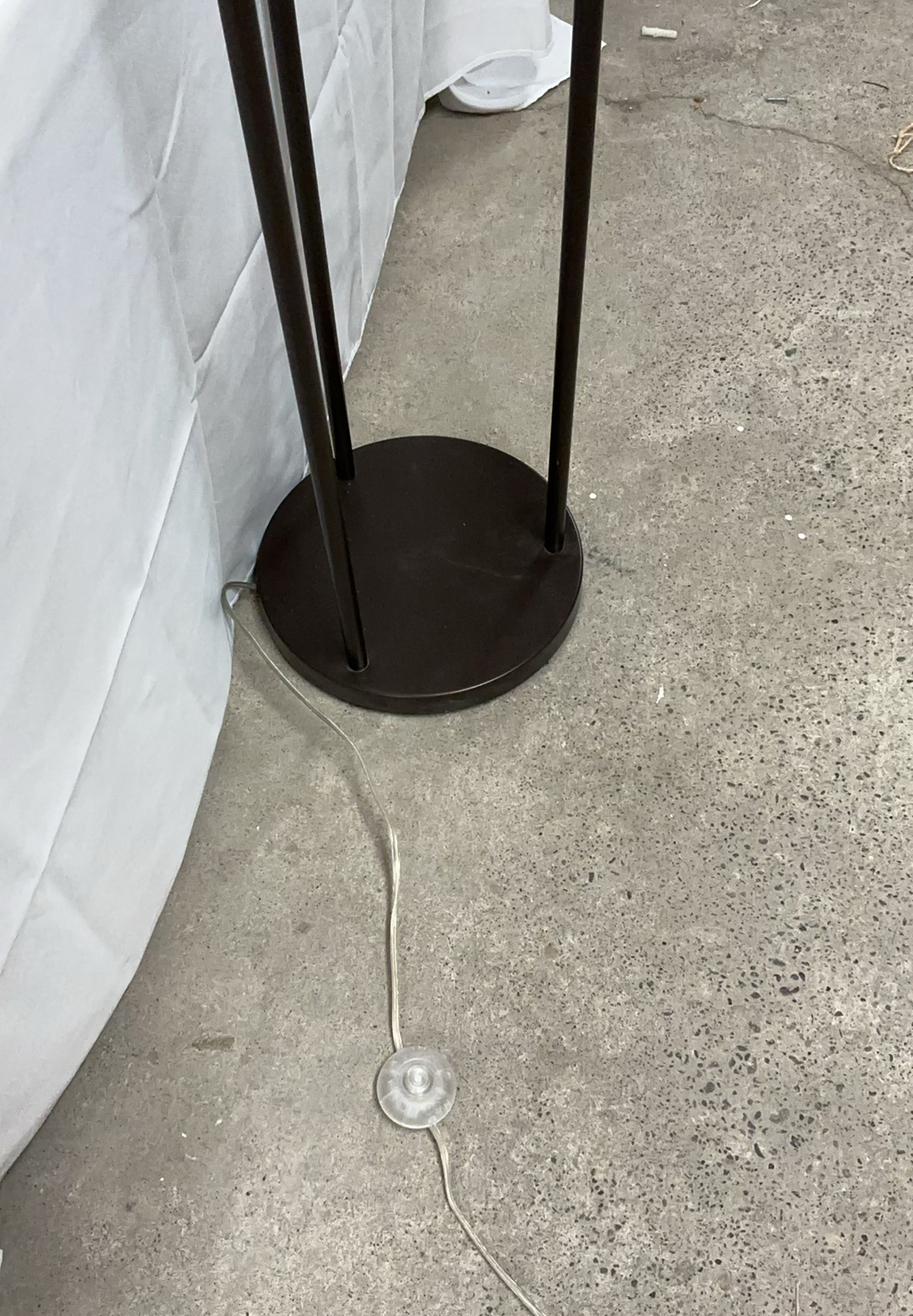 MCM inspired Three Bulb Floor Lamp - image 3 of 5