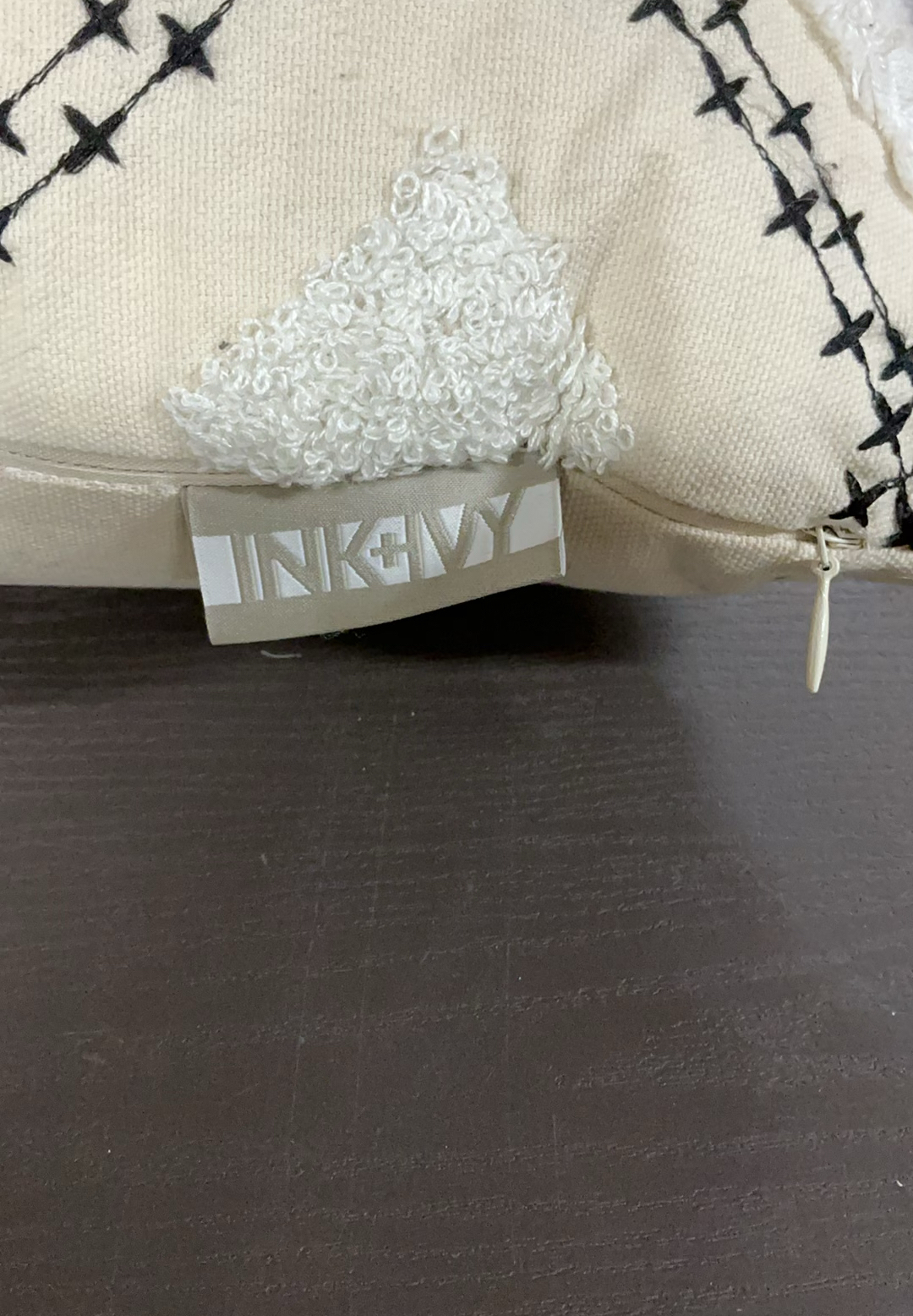 Cream And Black Throw Pillows And Throw Blankets - image 6 of 6