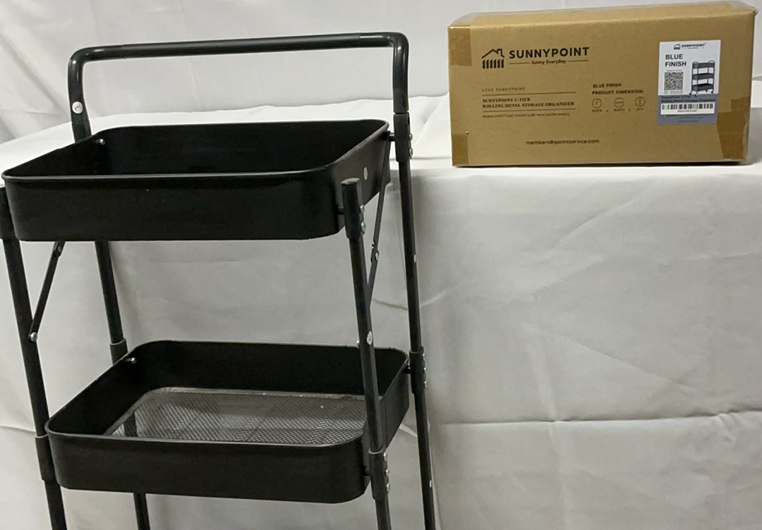 Two 3 Tier Craft Carts - image 1 of 3