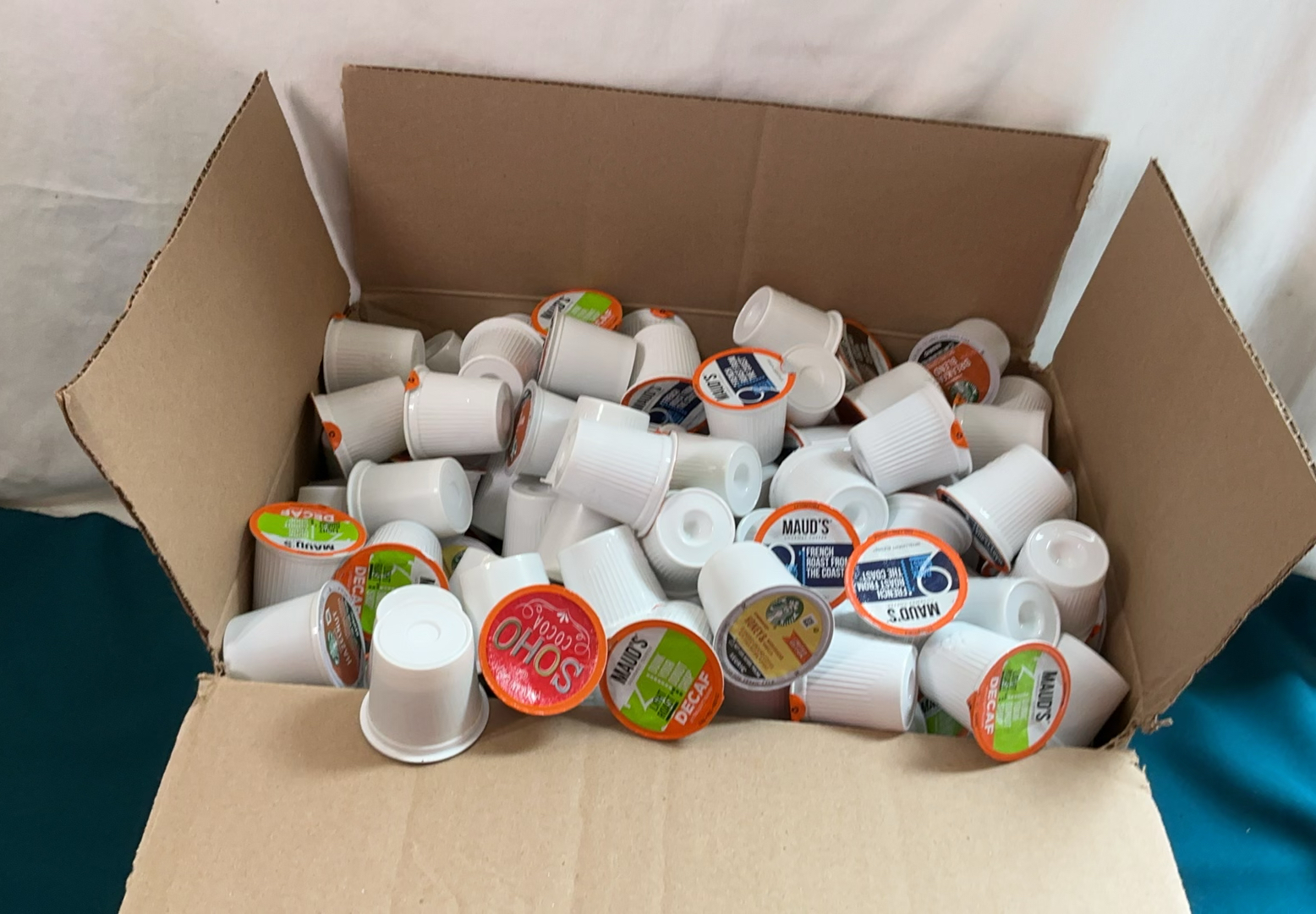 Coffee Bar Station with Urns, Keurig, and Pods - image 8 of 8