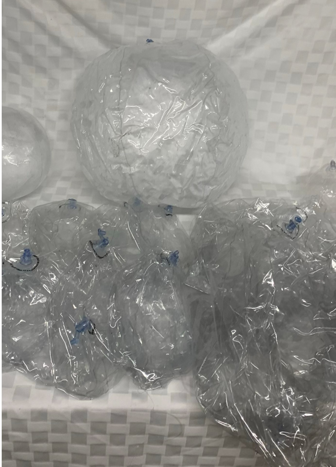 Clear Beach Balls And Barbie Raft - image 2 of 7