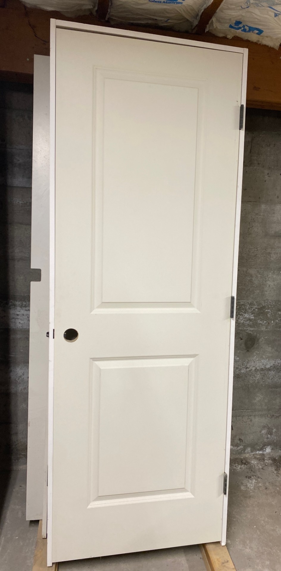 4 White Doors, 3 pre-hung with own frames. - image 4 of 7