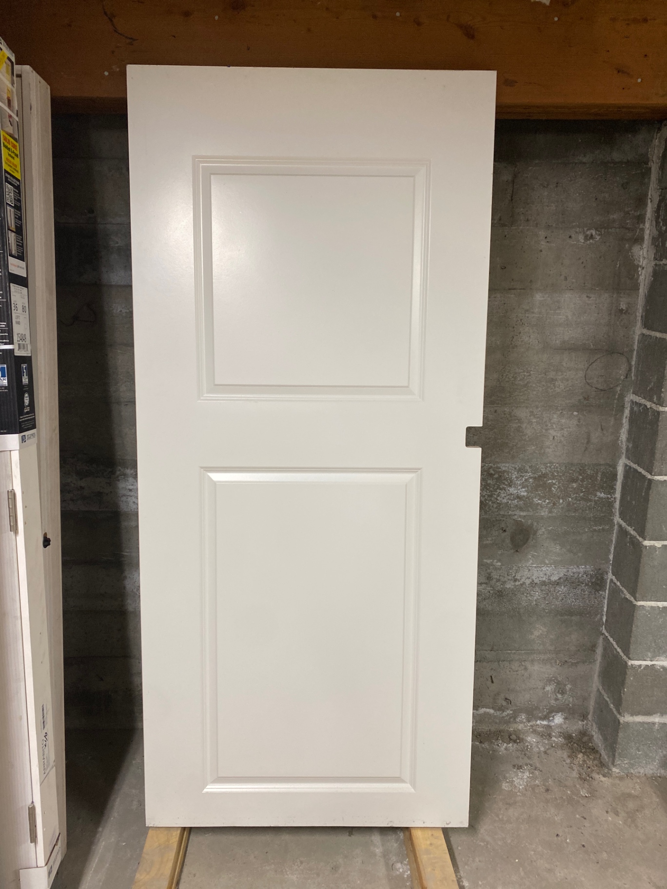 4 White Doors, 3 pre-hung with own frames. - image 7 of 7