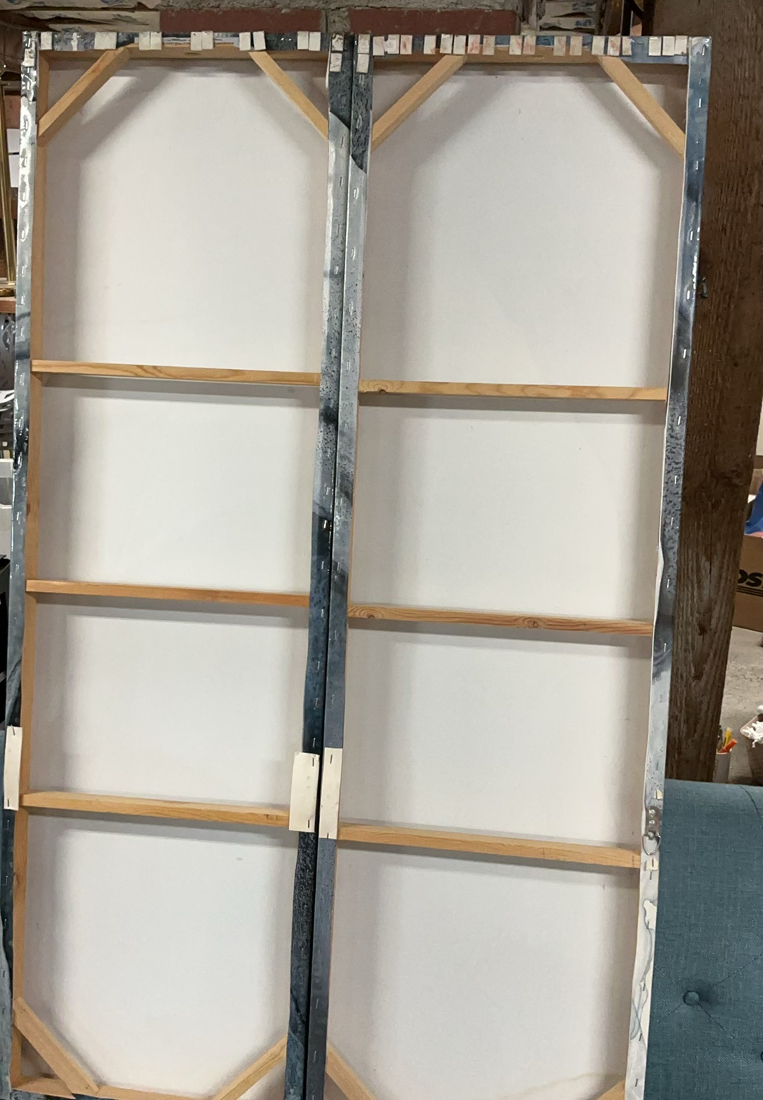 Marble Effect Canvas Over Wood Wall Art - image 3 of 5