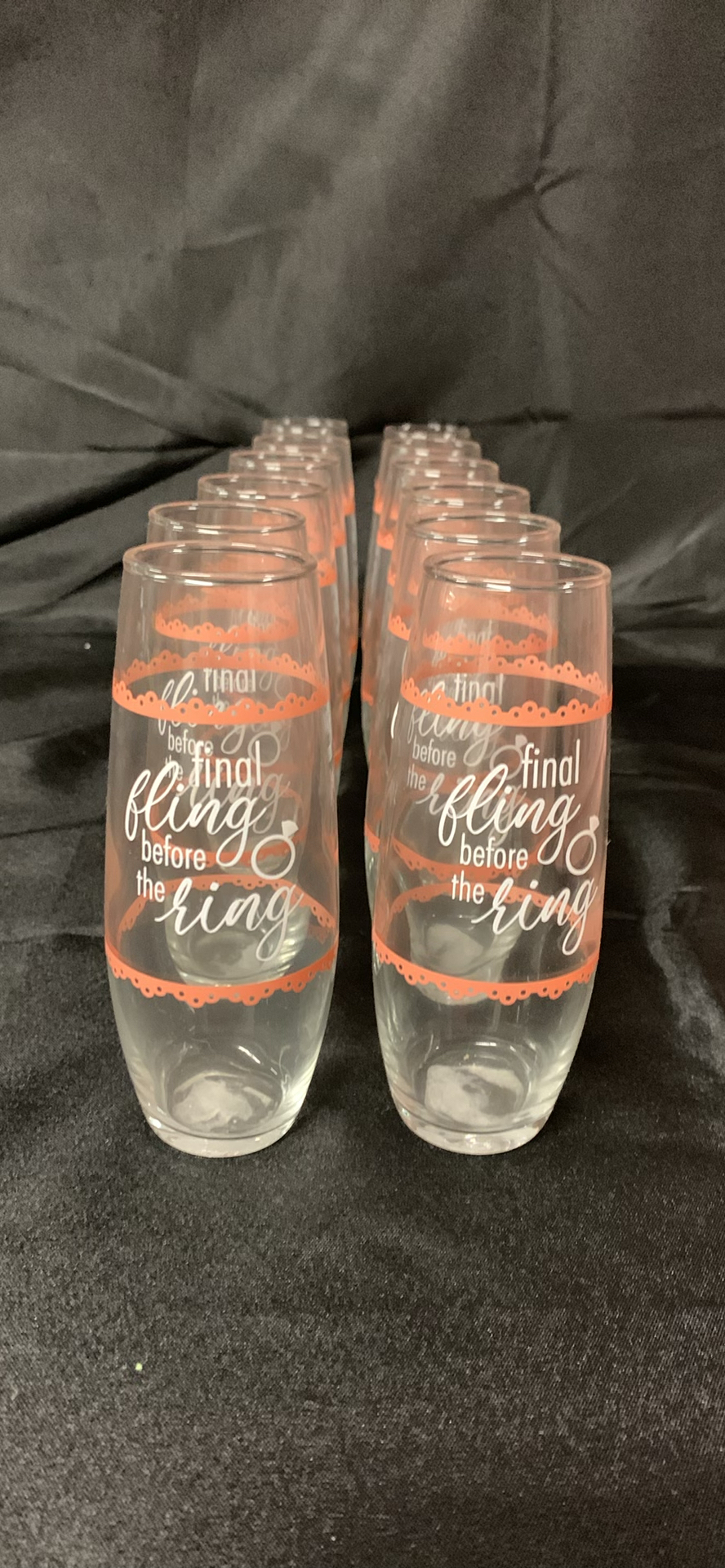 Wedding And Pre Wedding Glassware - image 3 of 5
