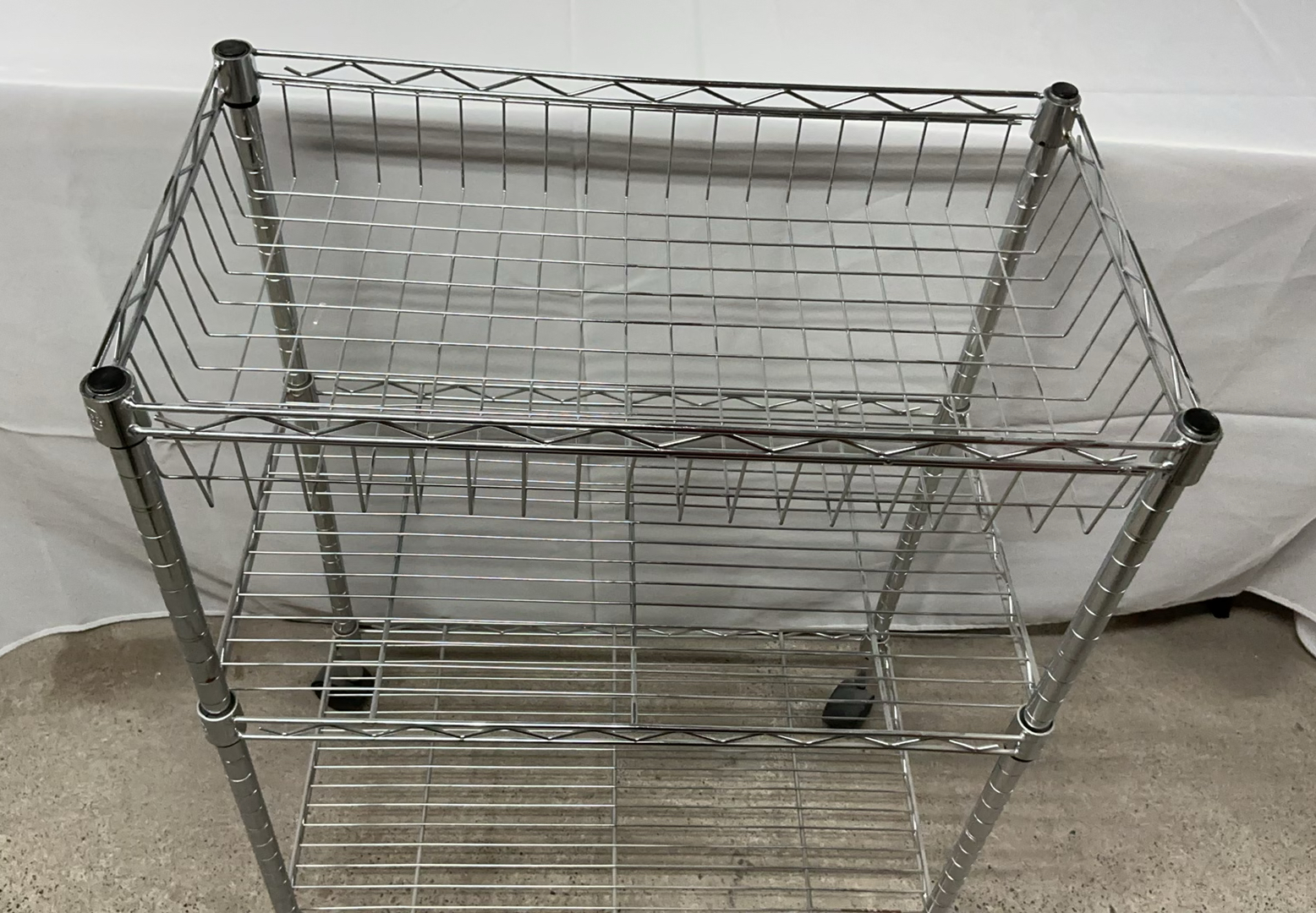 Stainless Steel Rolling Shelf - image 3 of 3