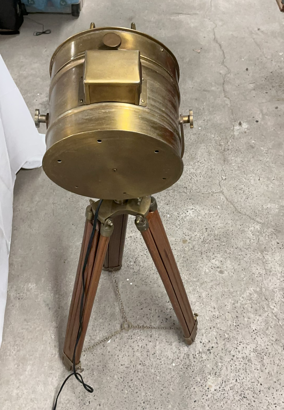 Unique Wood And Metal Spotlight - image 5 of 6