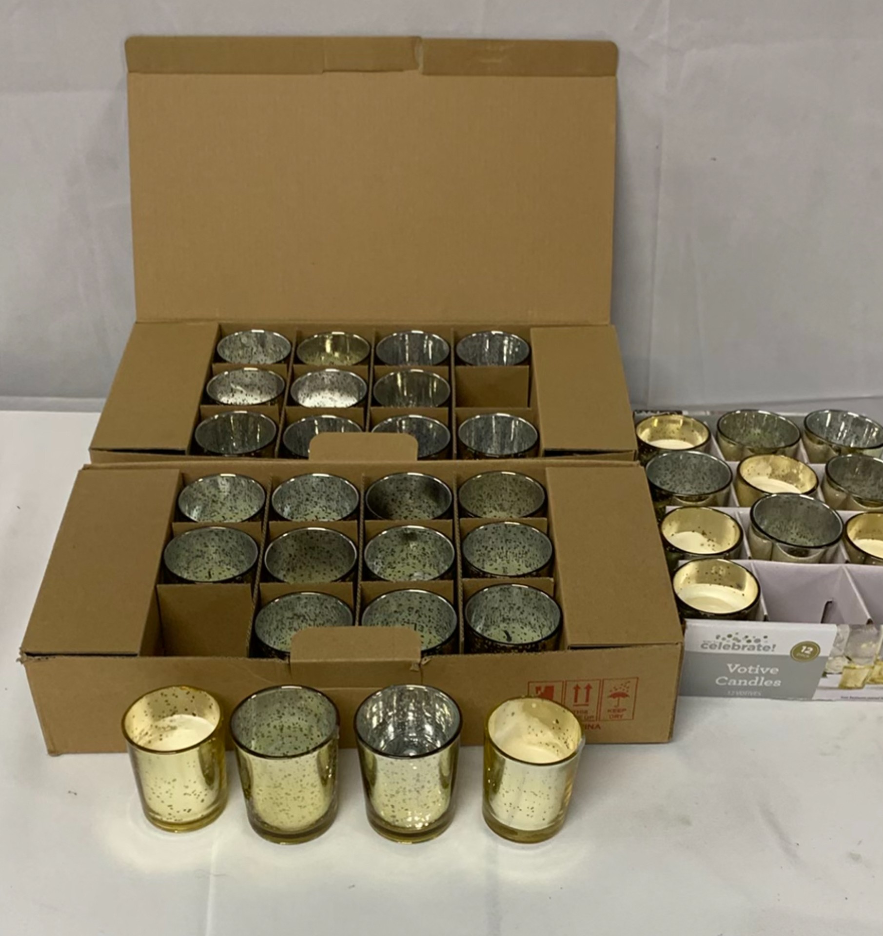 Black And Gold Candles And Candle Holders - image 8 of 12