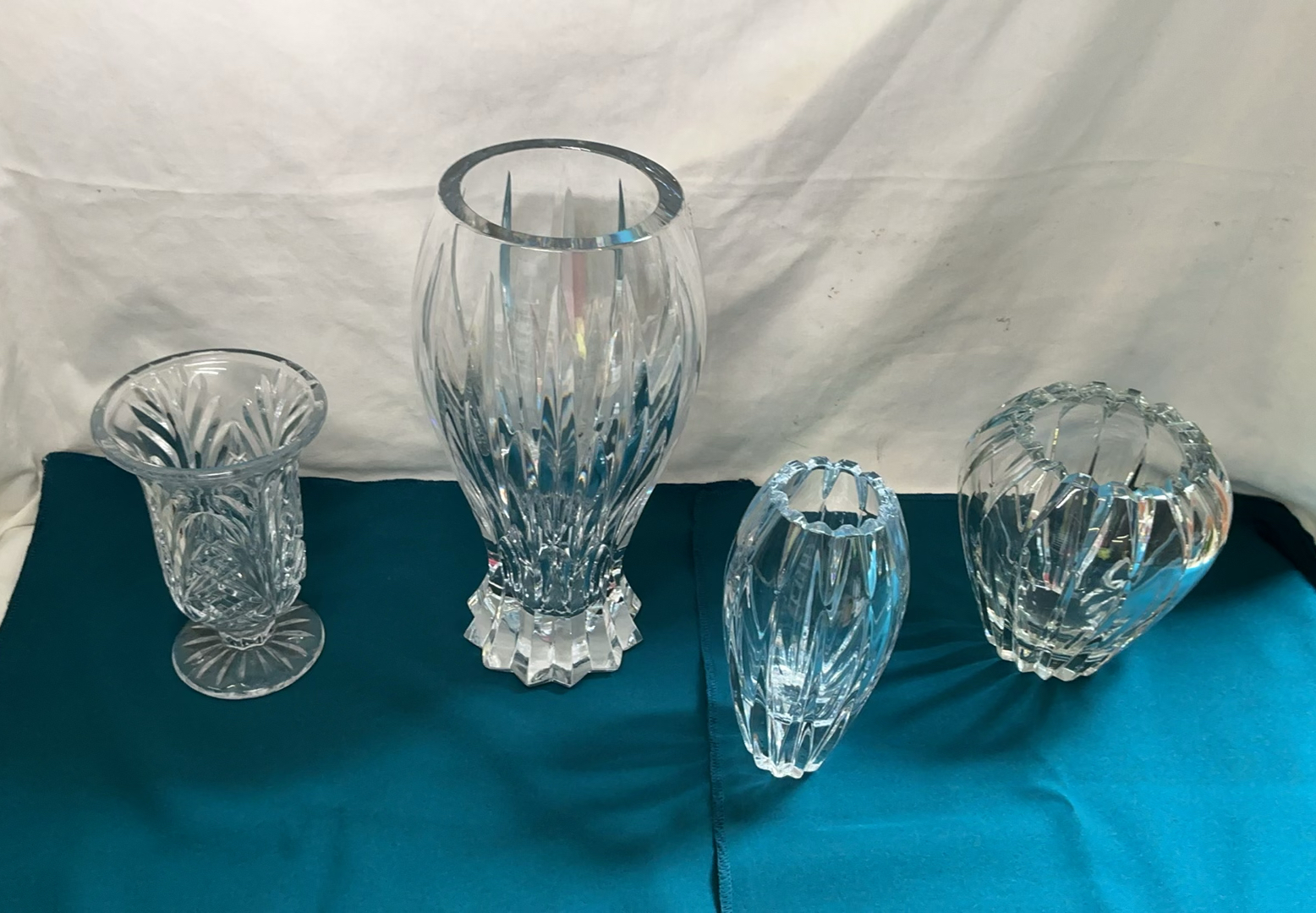 Cut Glass Vases - image 1 of 3