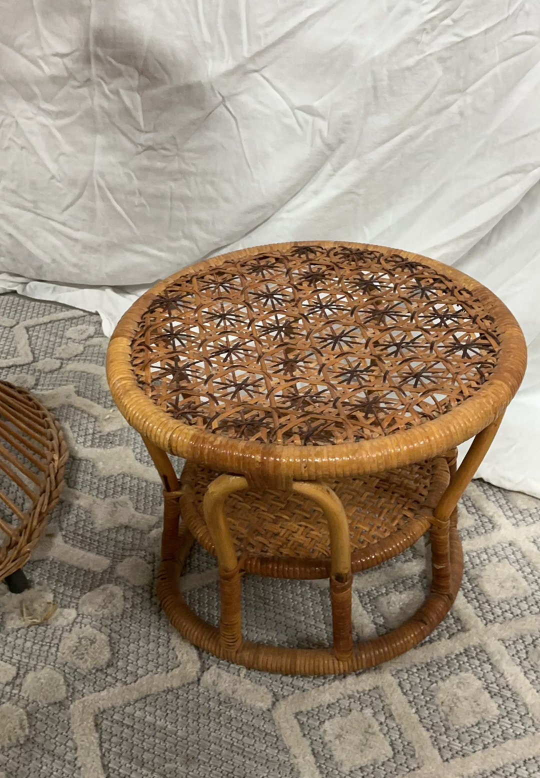 Vintage Wicker Peacock Chair - image 4 of 5