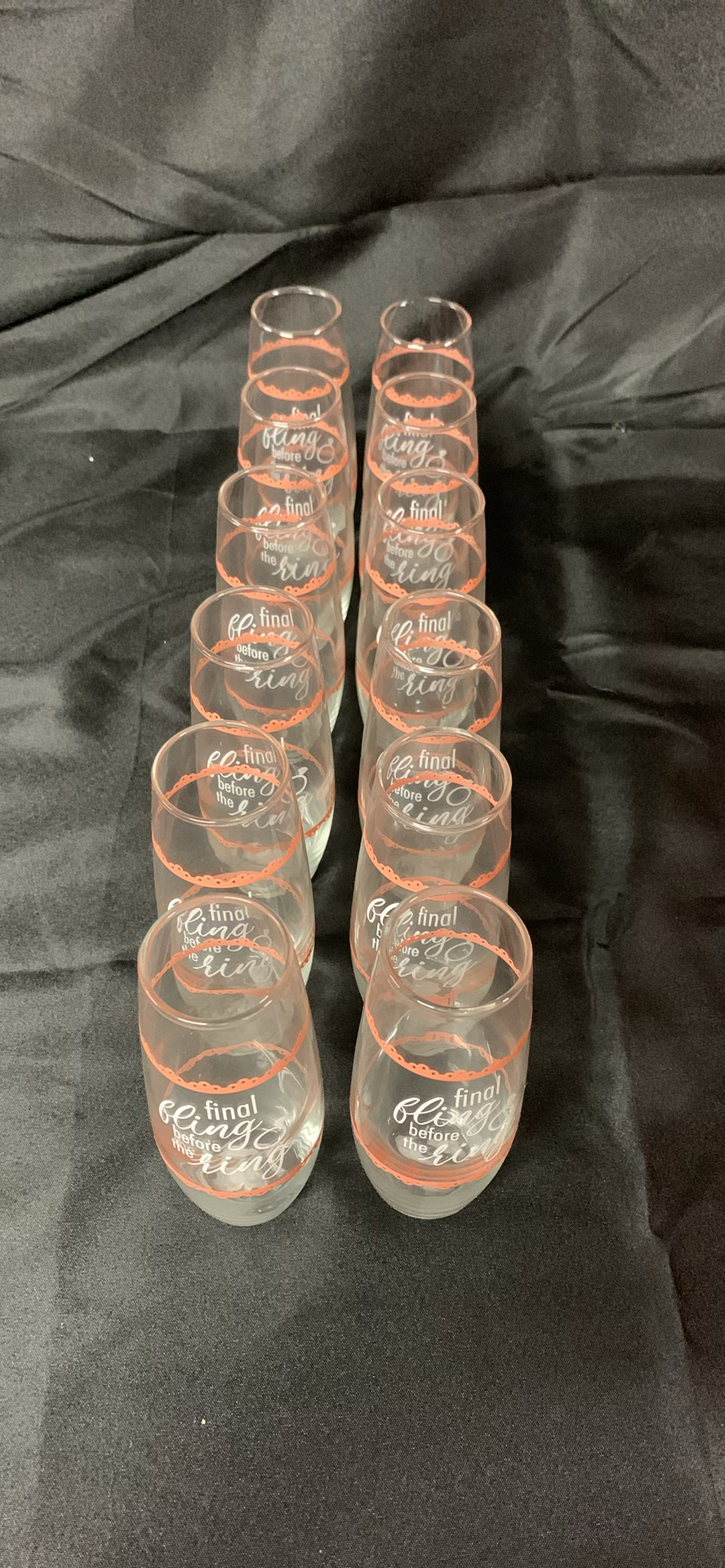 Wedding And Pre Wedding Glassware - image 4 of 5