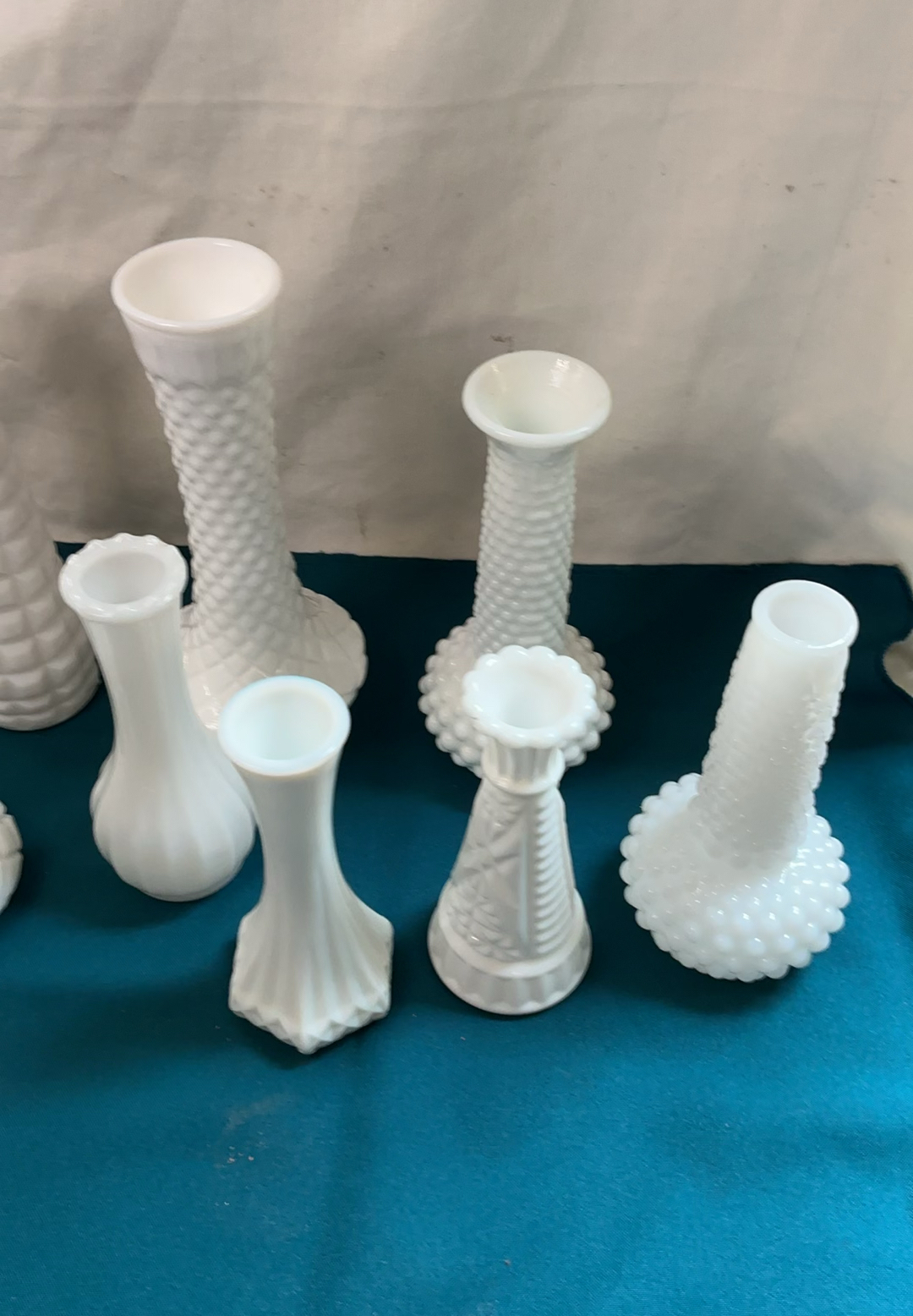 Milk Glass Vases - image 4 of 4