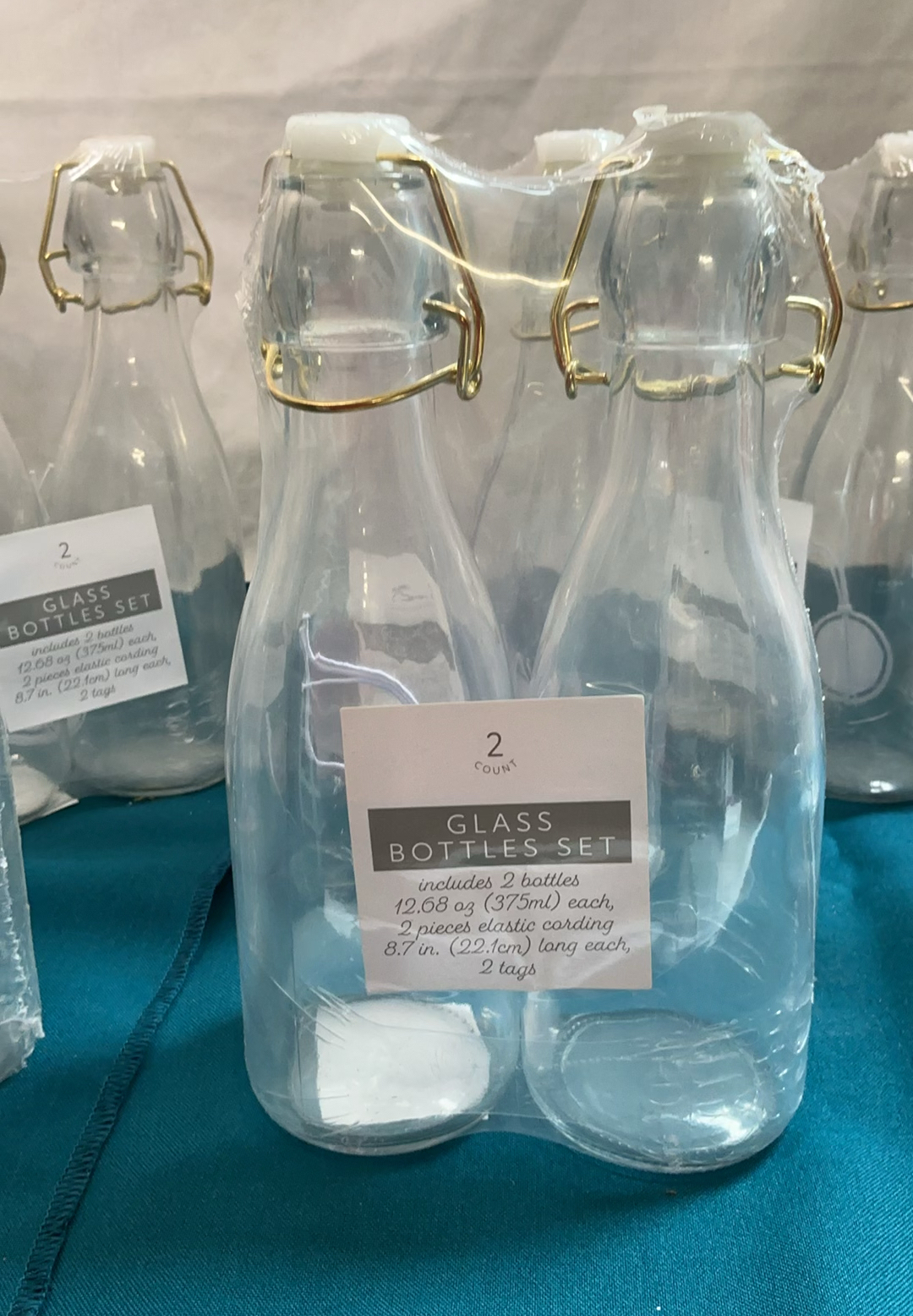 10 Glass Bottle Sets, sealed - image 4 of 4