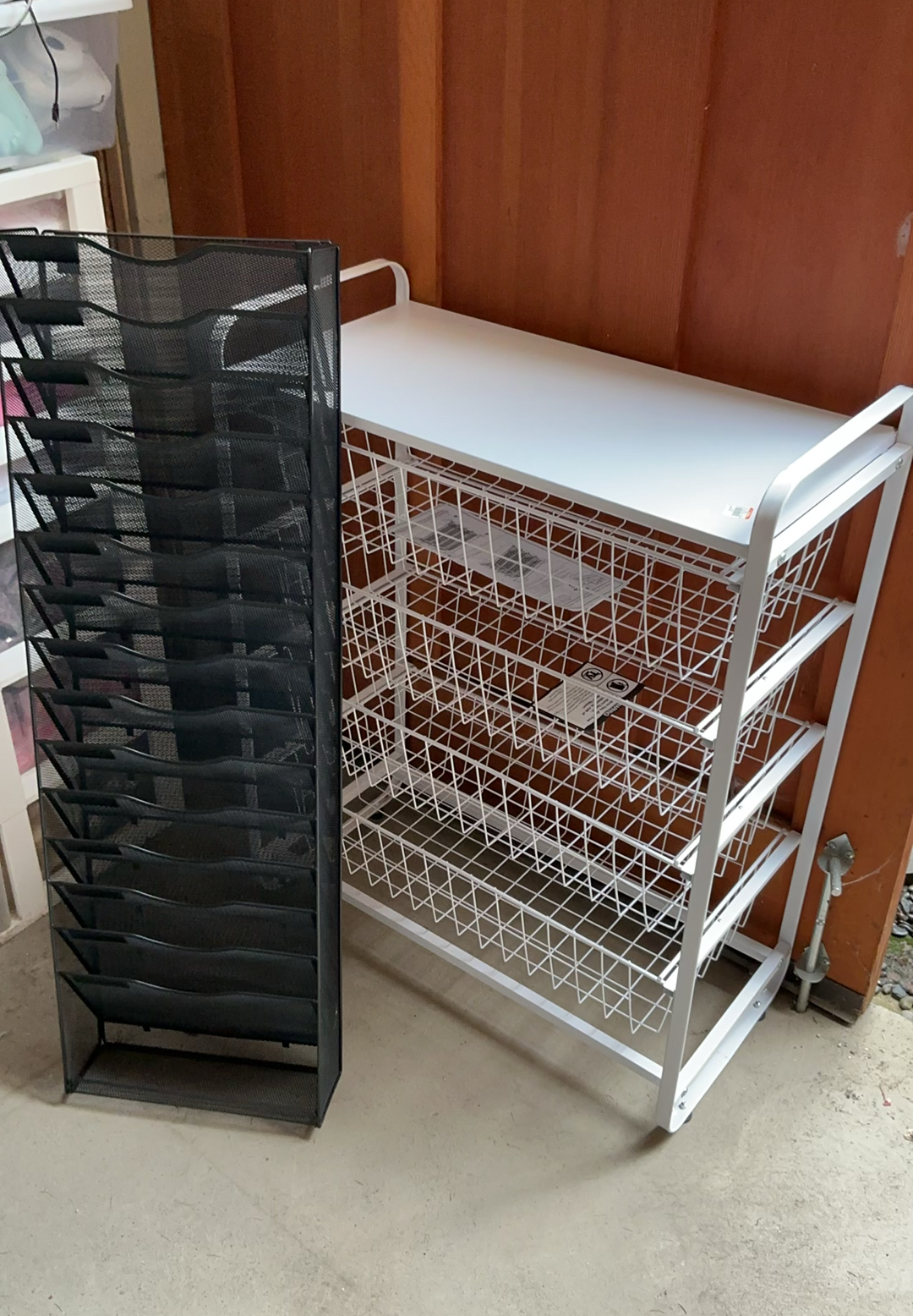 Two Wire Storage Containers - image 1 of 4