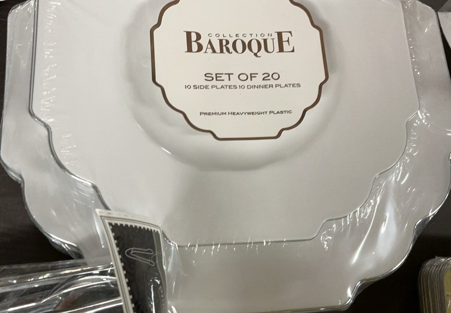 Assorted Dinnerware Sets, Chargers, and Glassware - image 6 of 10