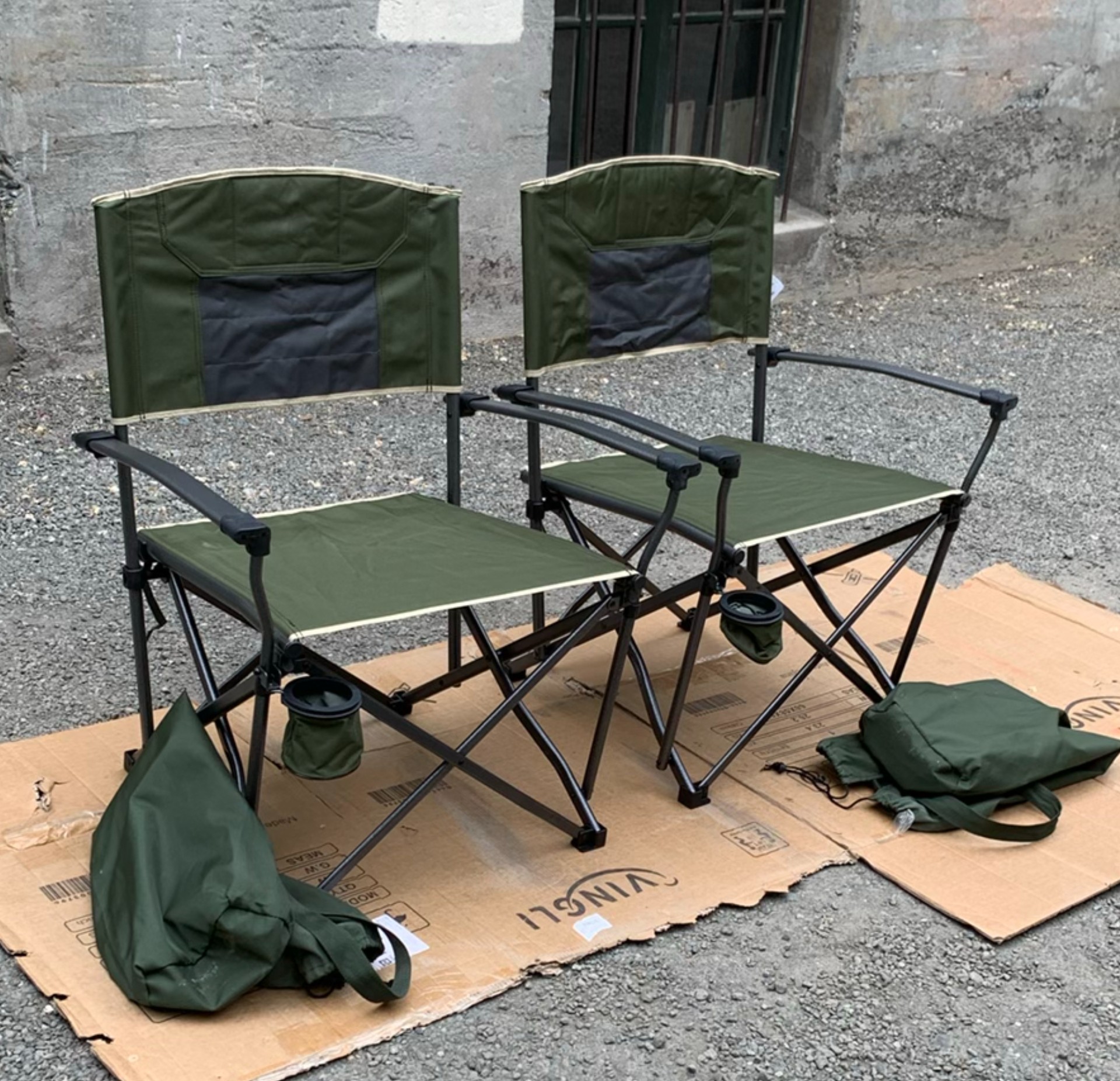 Pair Of Camp Chairs - image 1 of 4
