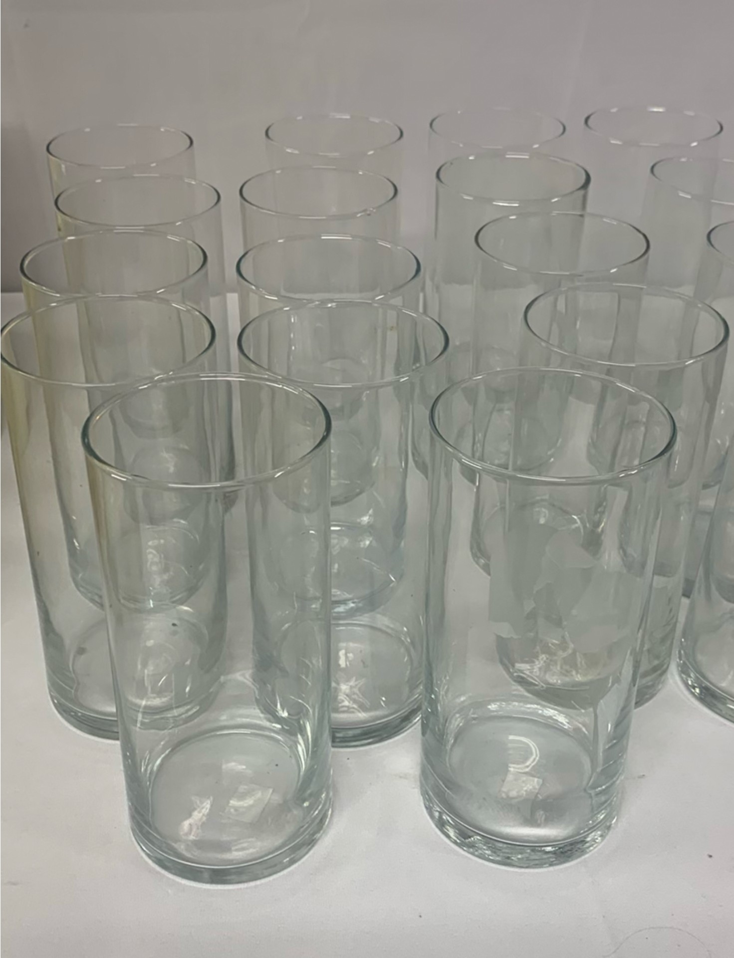 Clear Glass Vase Style Candle Holders - image 3 of 5