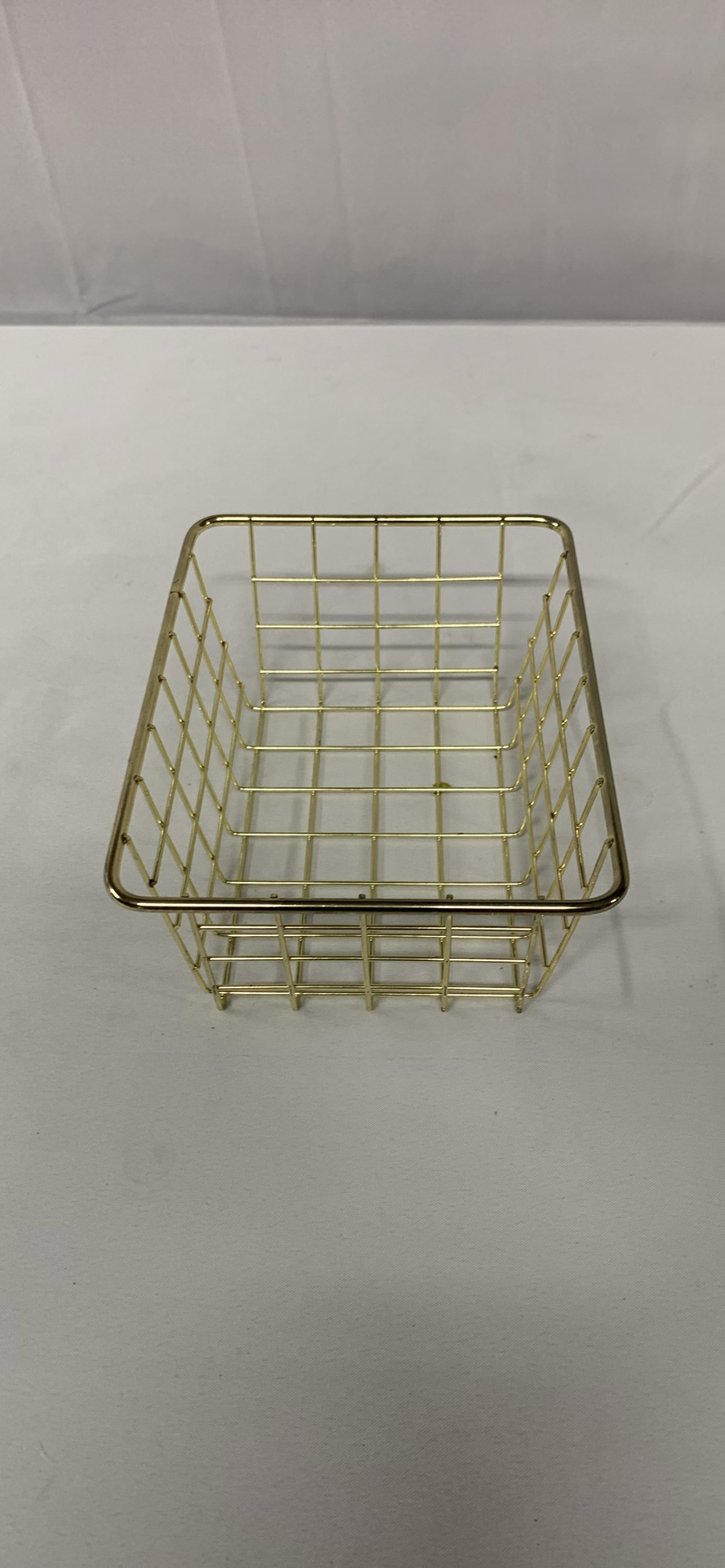 Gold Toned Metal Baskets And Candle Holders - image 4 of 7