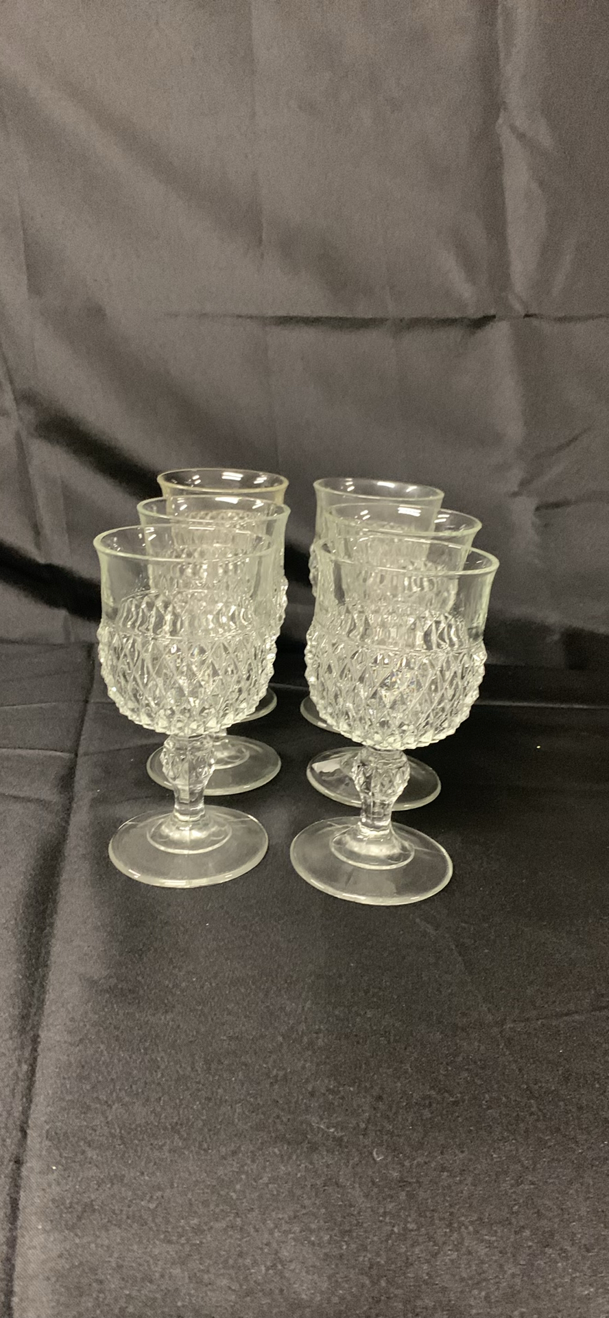 Clear Glass Goblets and Stemware - image 2 of 8