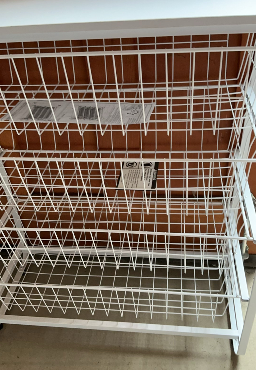 Two Wire Storage Containers - image 3 of 4