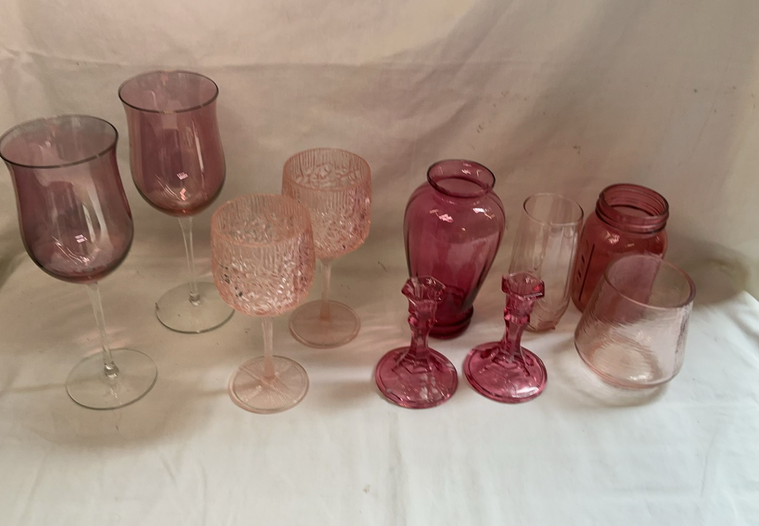 Pink Glassware - image 1 of 3