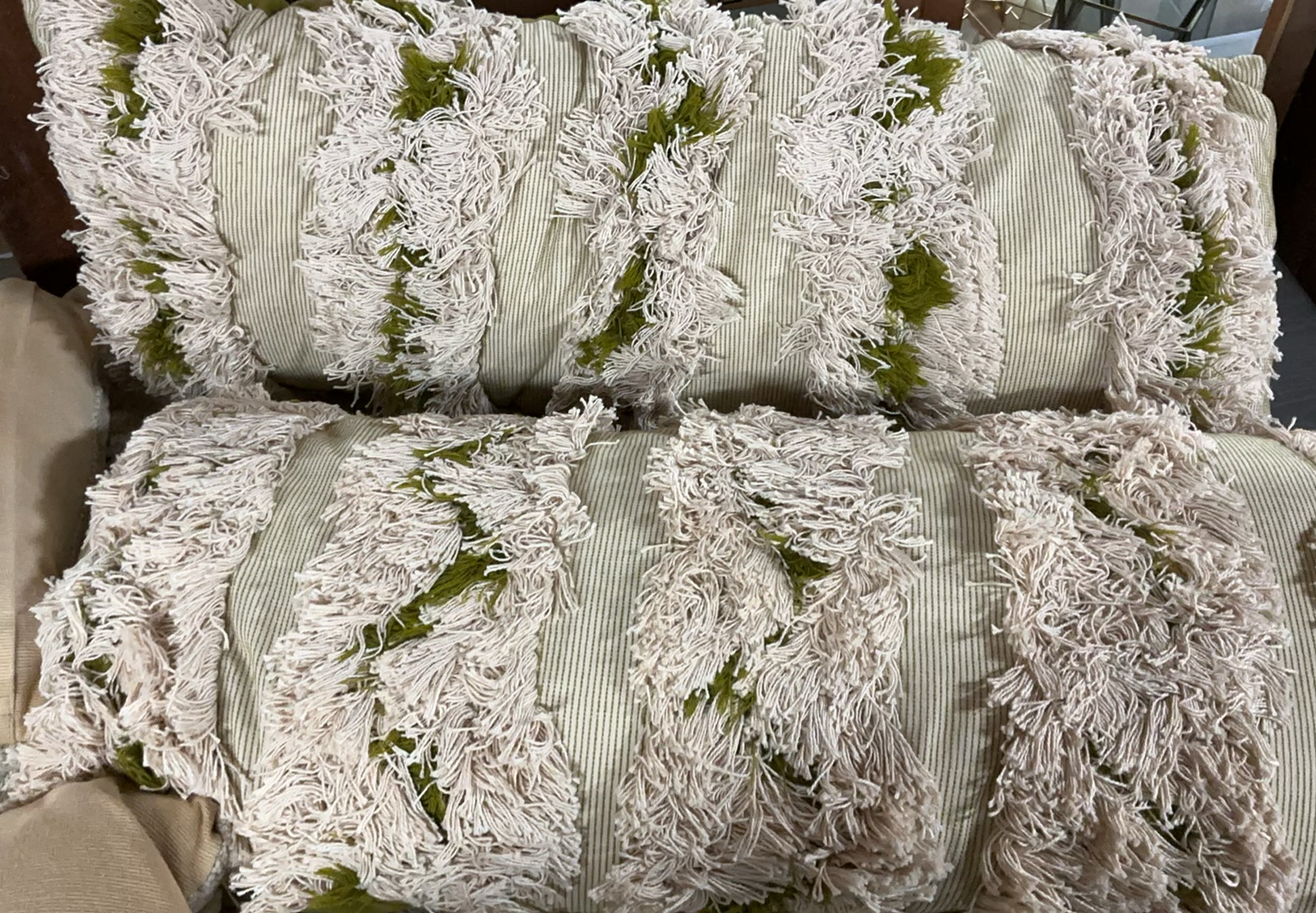 Woven Rug, Throw Pillows - image 6 of 9