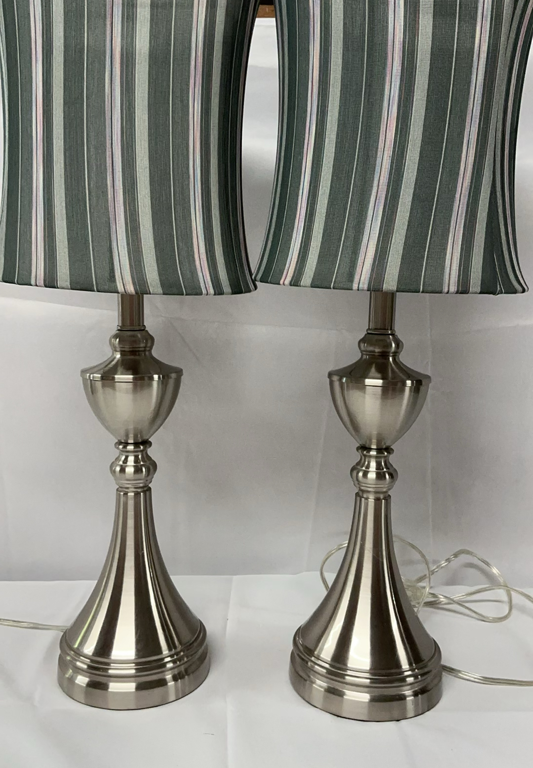 Pair Of Matching Table Lamps - image 3 of 4
