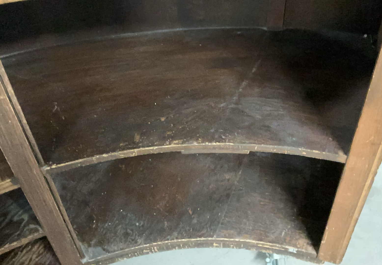 Large SoIid Wood Curved Counter - image 7 of 7