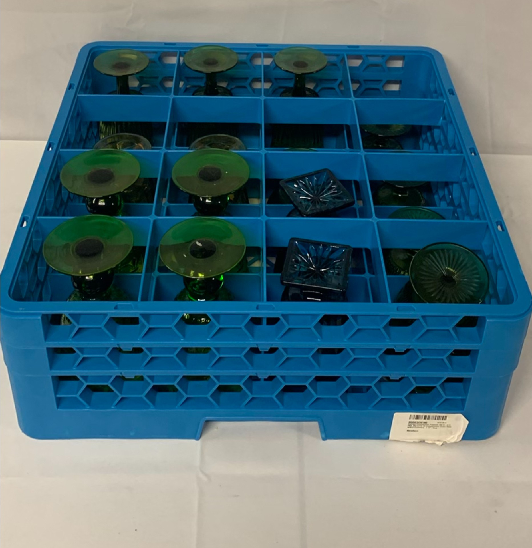 Assorted Colored Glass Goblets and Dessert Cups - image 7 of 7