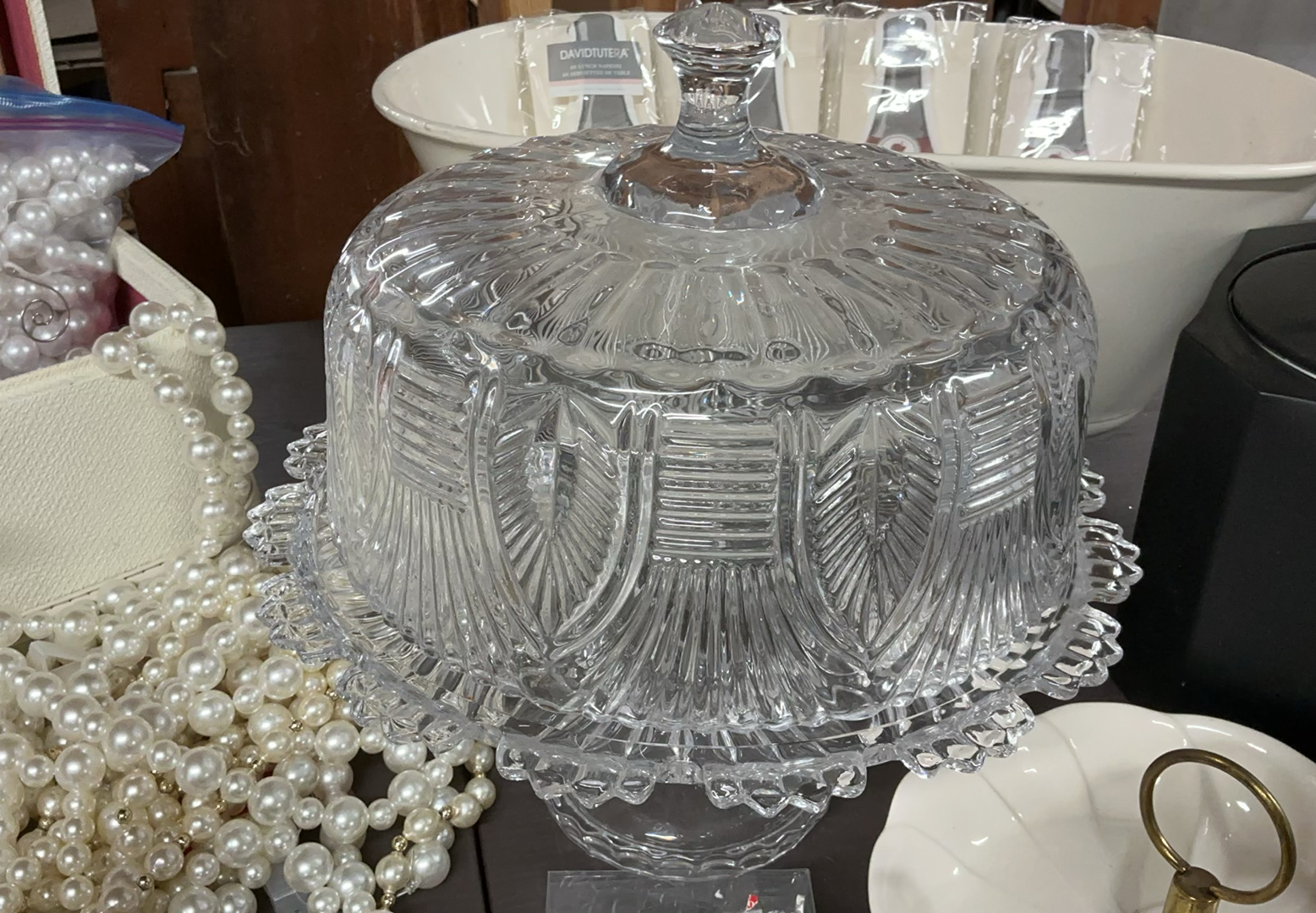 Party Decorations, Pearl Garlands, Serving Dishes - image 3 of 10