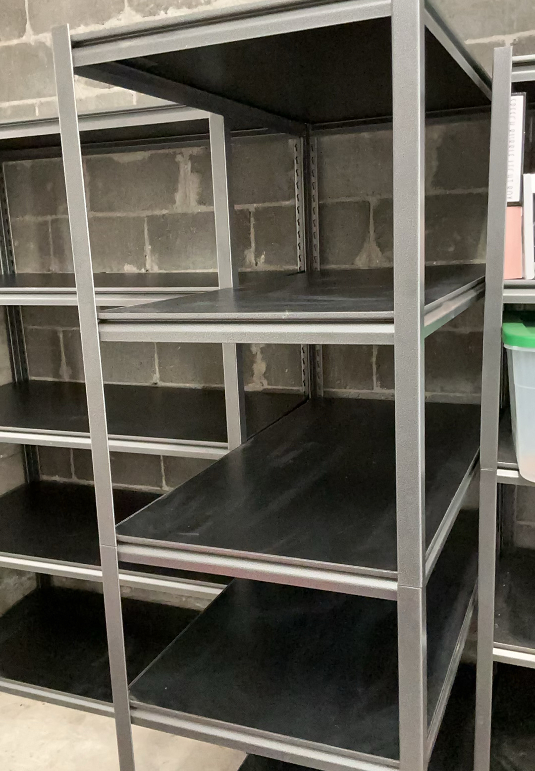 2 Sturdy Metal Shelves - image 3 of 3