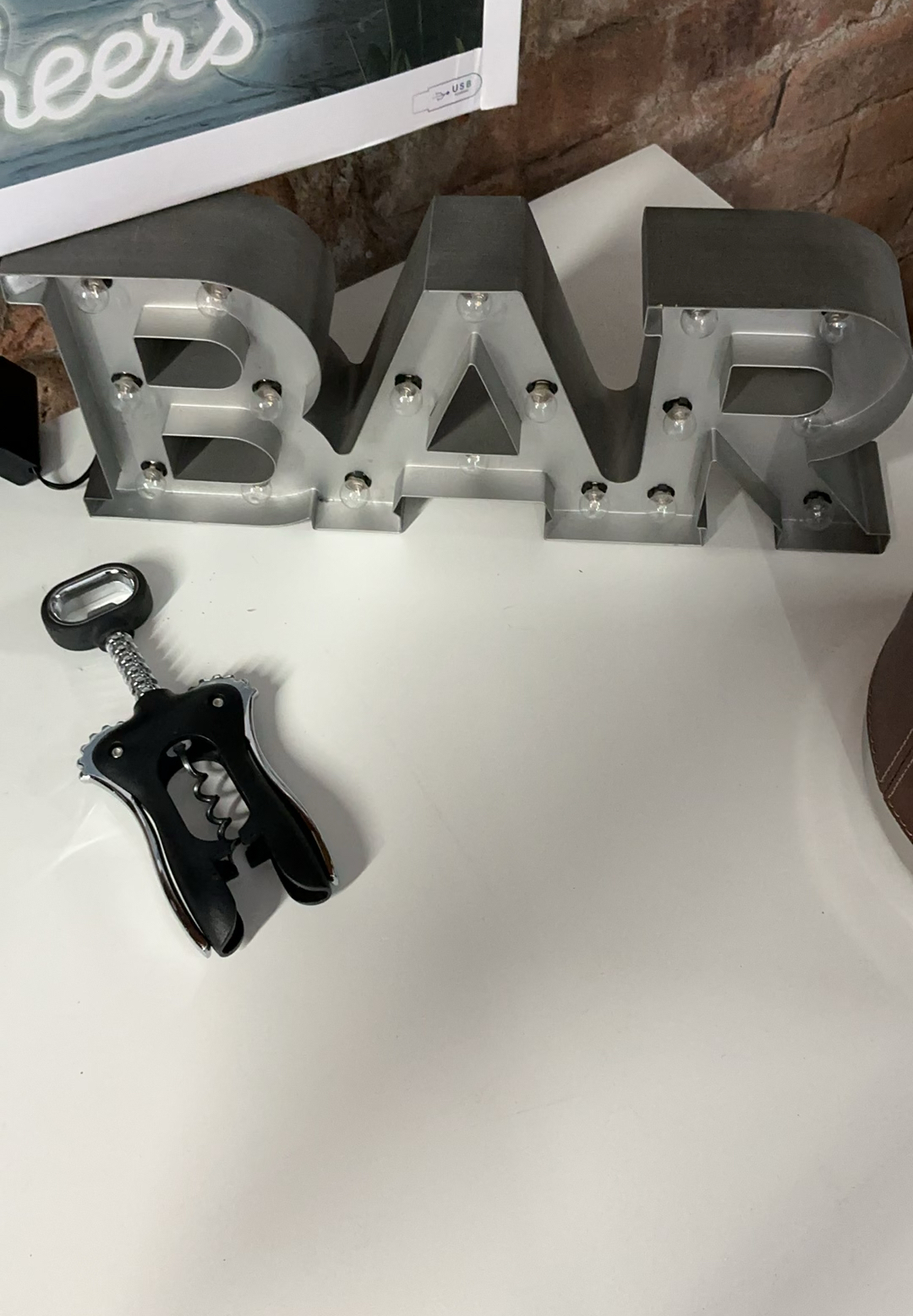 Bar Decor Lot - image 2 of 5