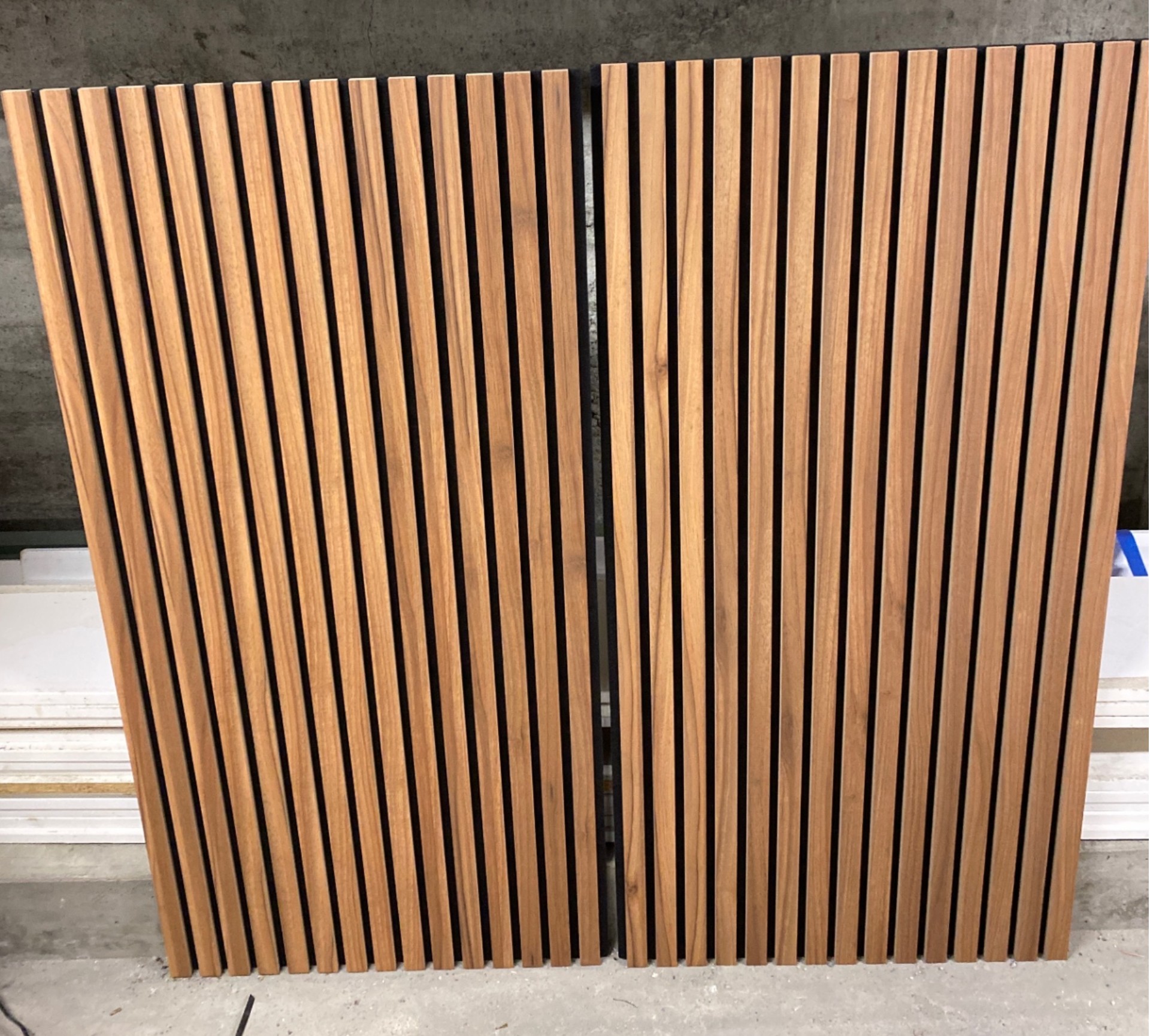 Acoustic Slat Wall Panel Kit - image 1 of 4