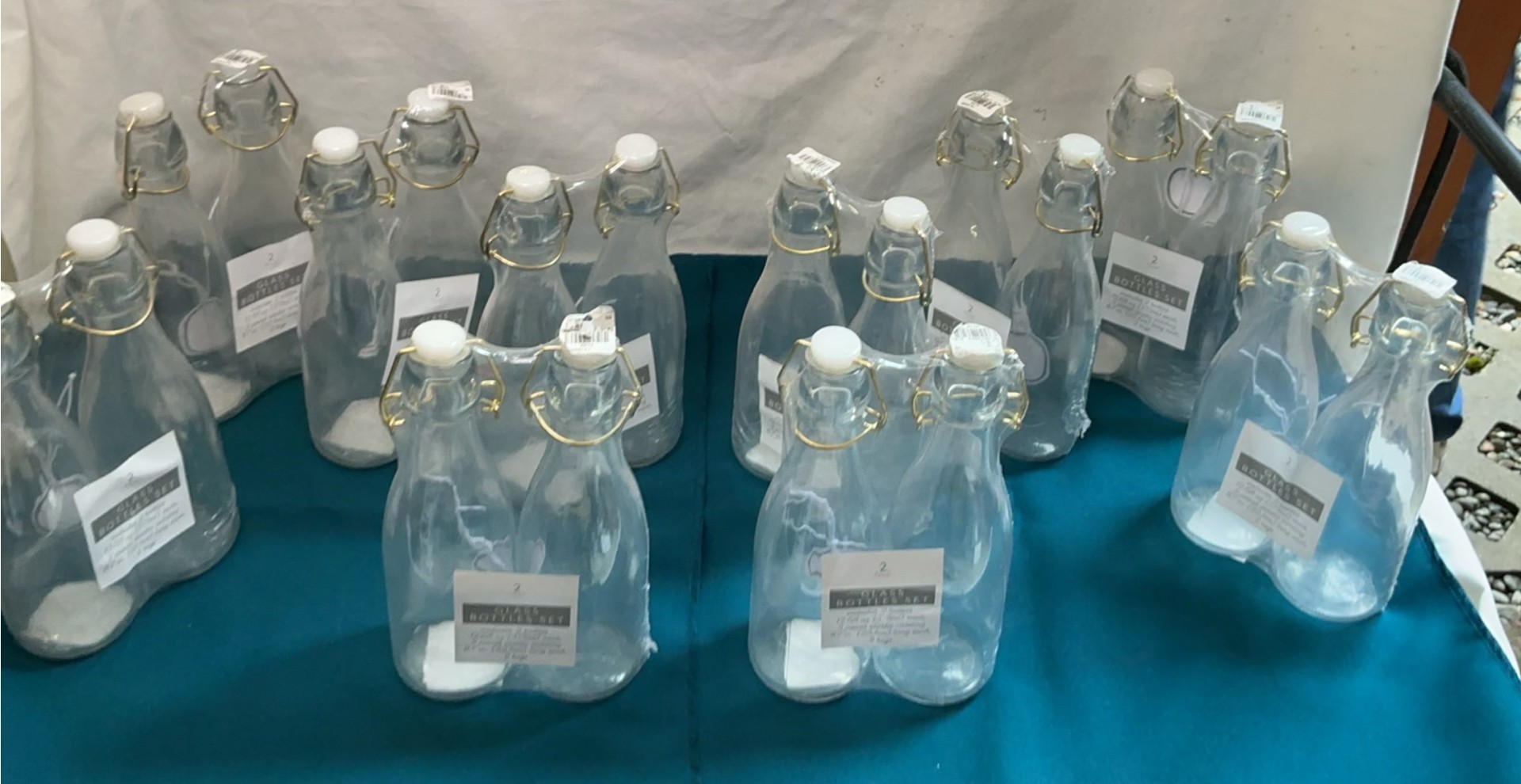 10 Glass Bottle Sets, sealed - image 1 of 4