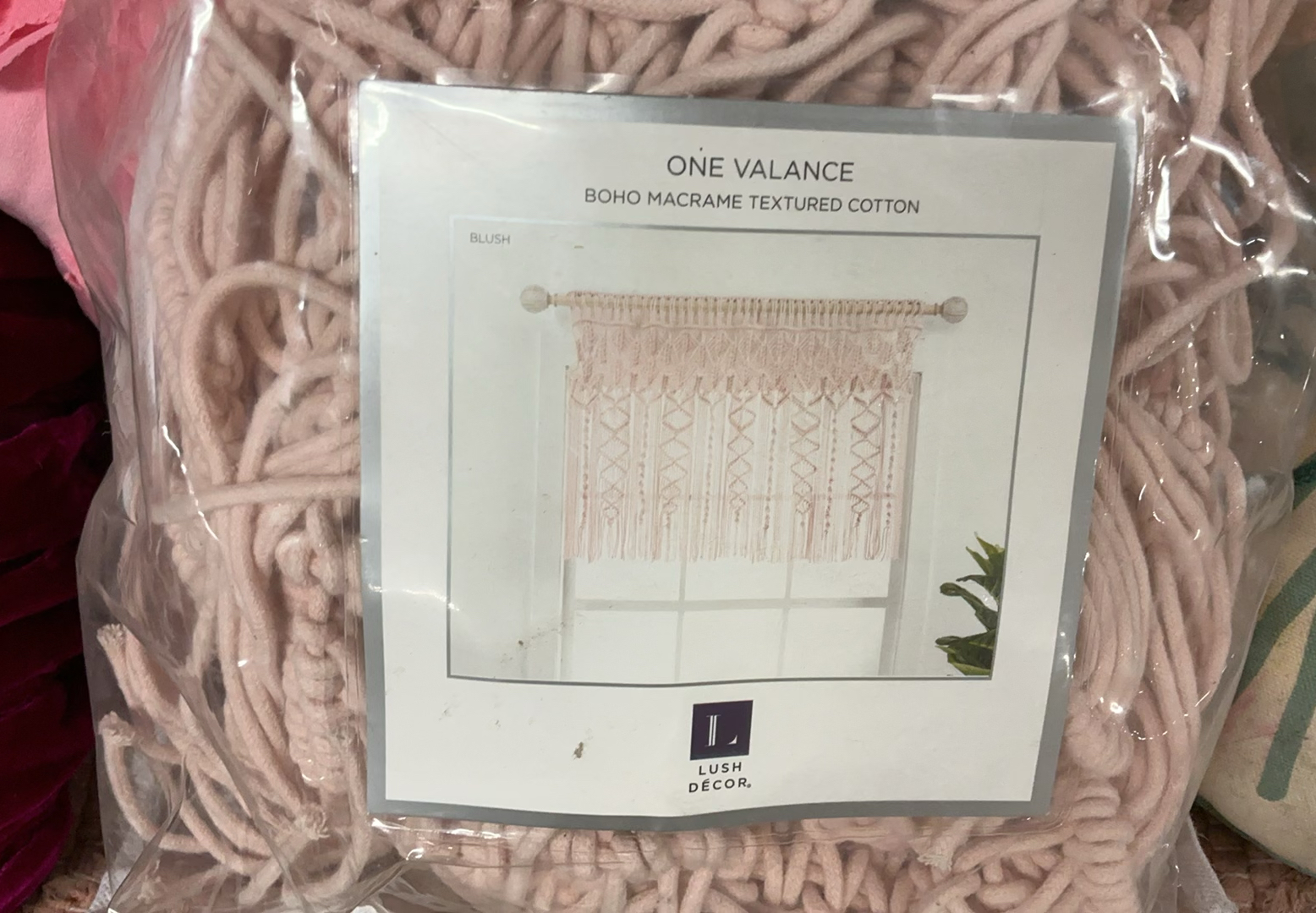 Pillows And Rug, And Valance In Shades Of Pink - image 2 of 7