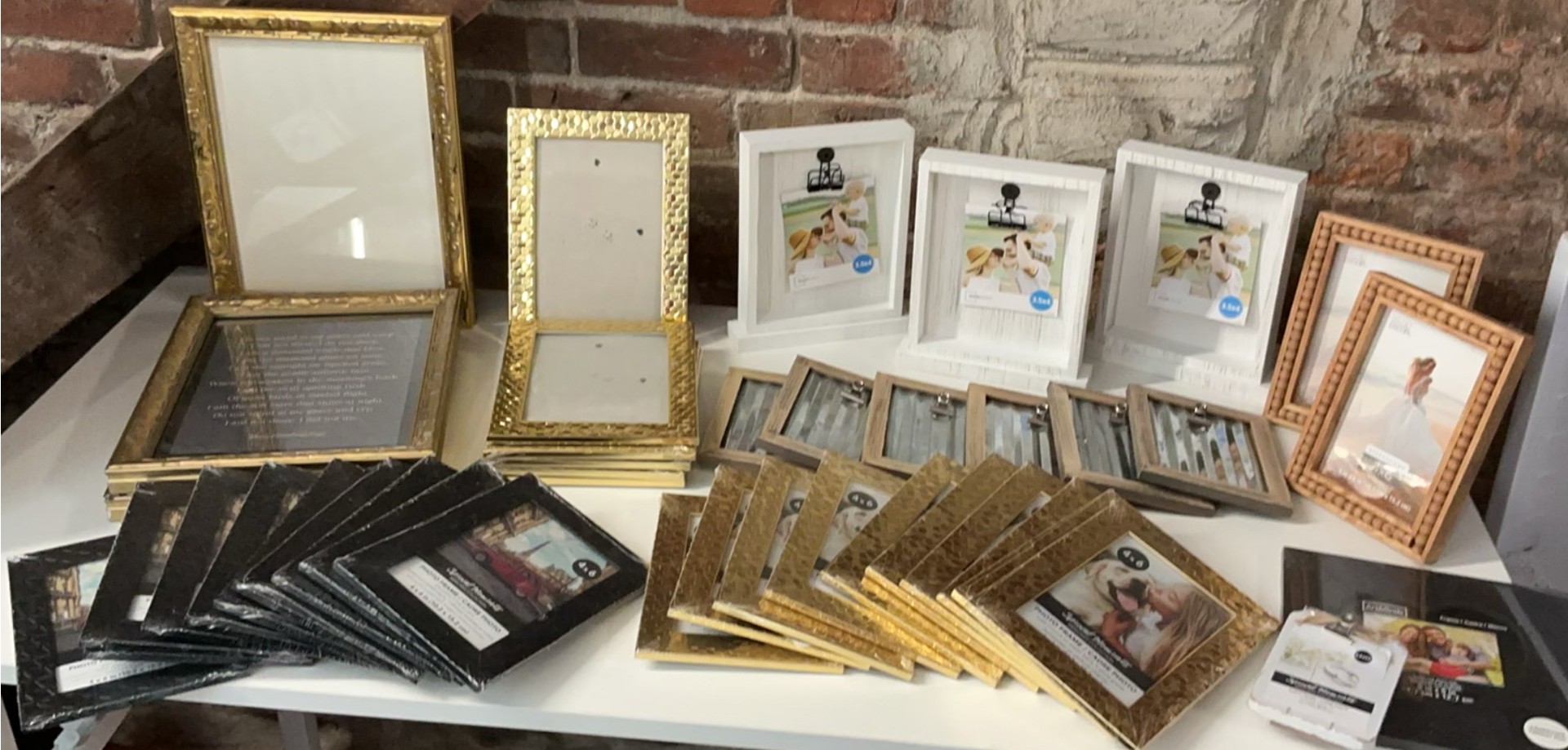 NEW Picture Frames Lot - image 1 of 5