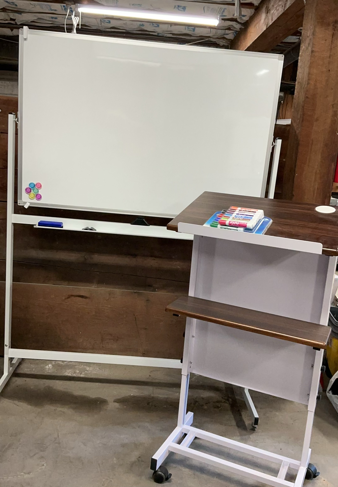 Rolling Whiteboard And Podium - image 5 of 7