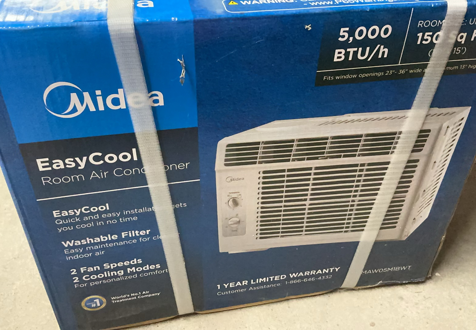 New Window Air Conditioner - image 2 of 3