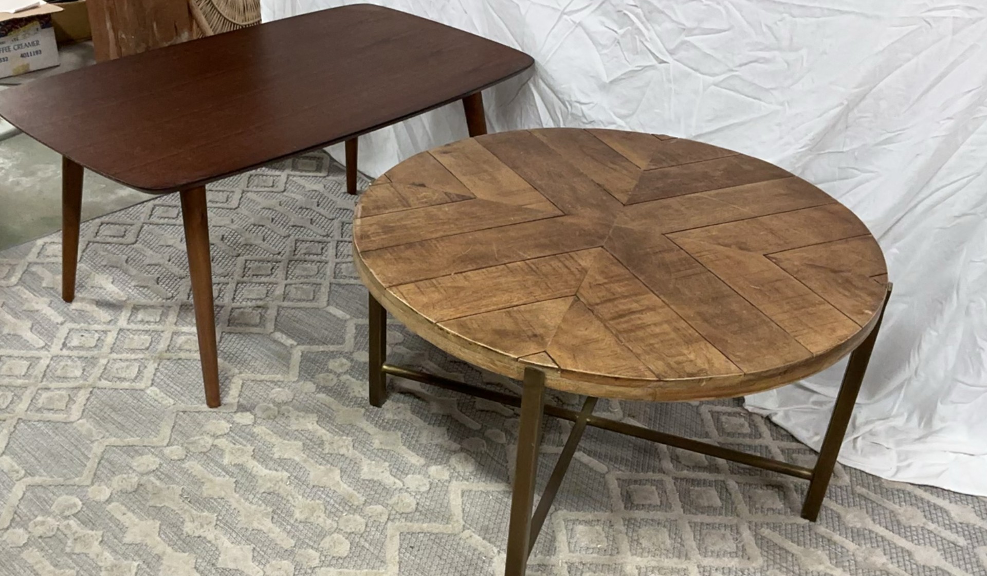 Two Unique Coffee Tables - image 1 of 4