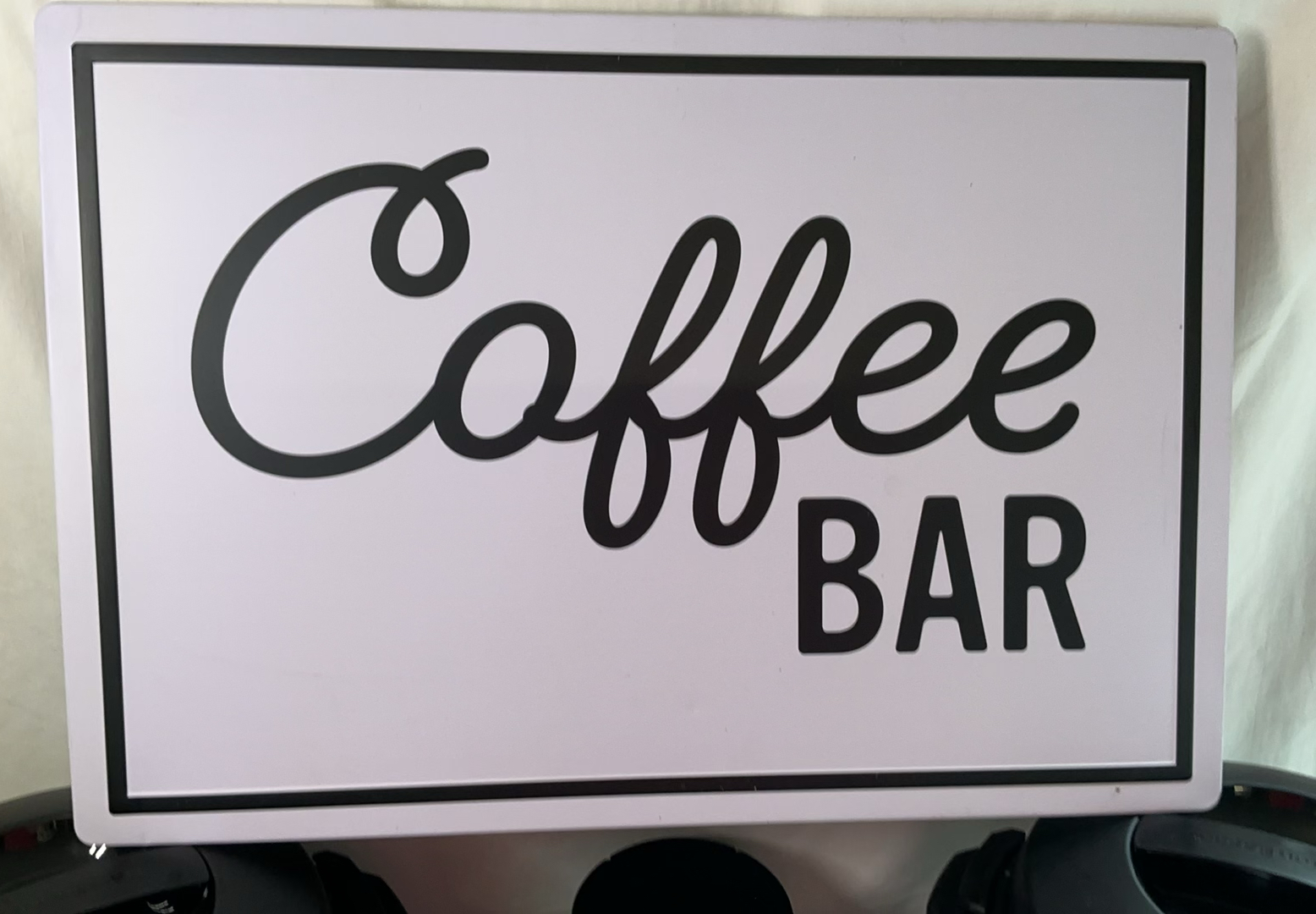 Coffee Bar Station with Urns, Keurig, and Pods - image 6 of 8