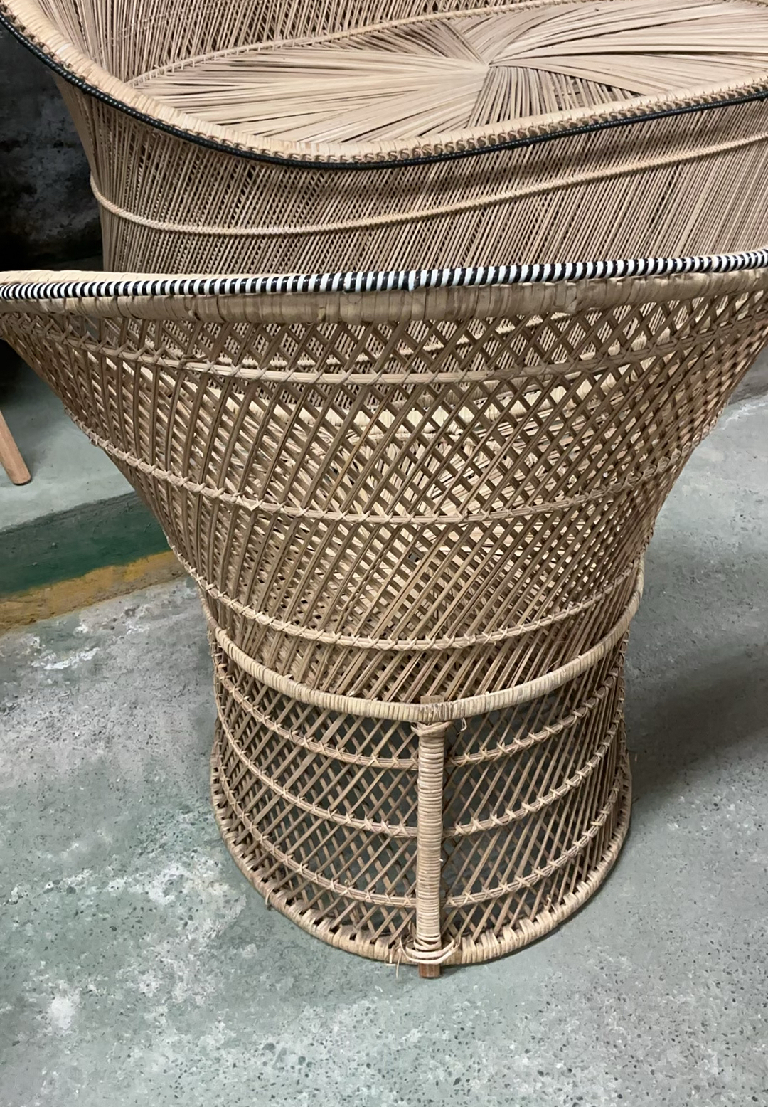 Vintage Boho-chic Rattan Seating Arrangement - image 5 of 7