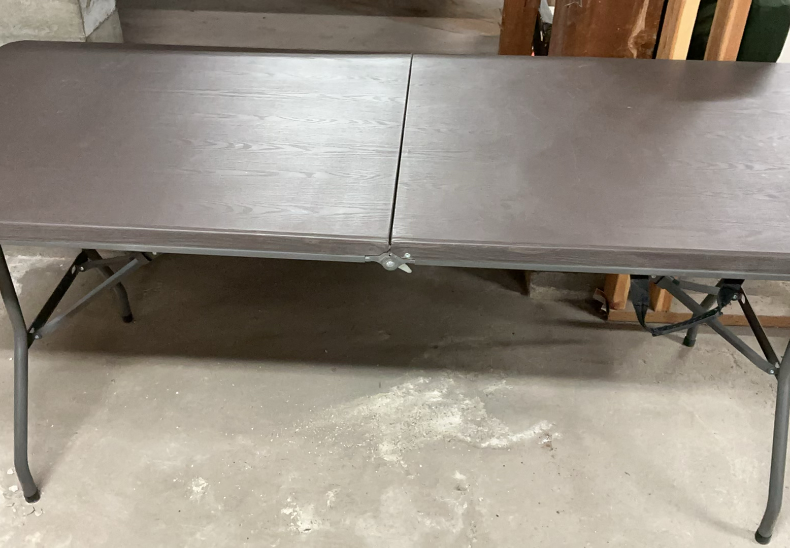 Metal Folding Table - image 2 of 3