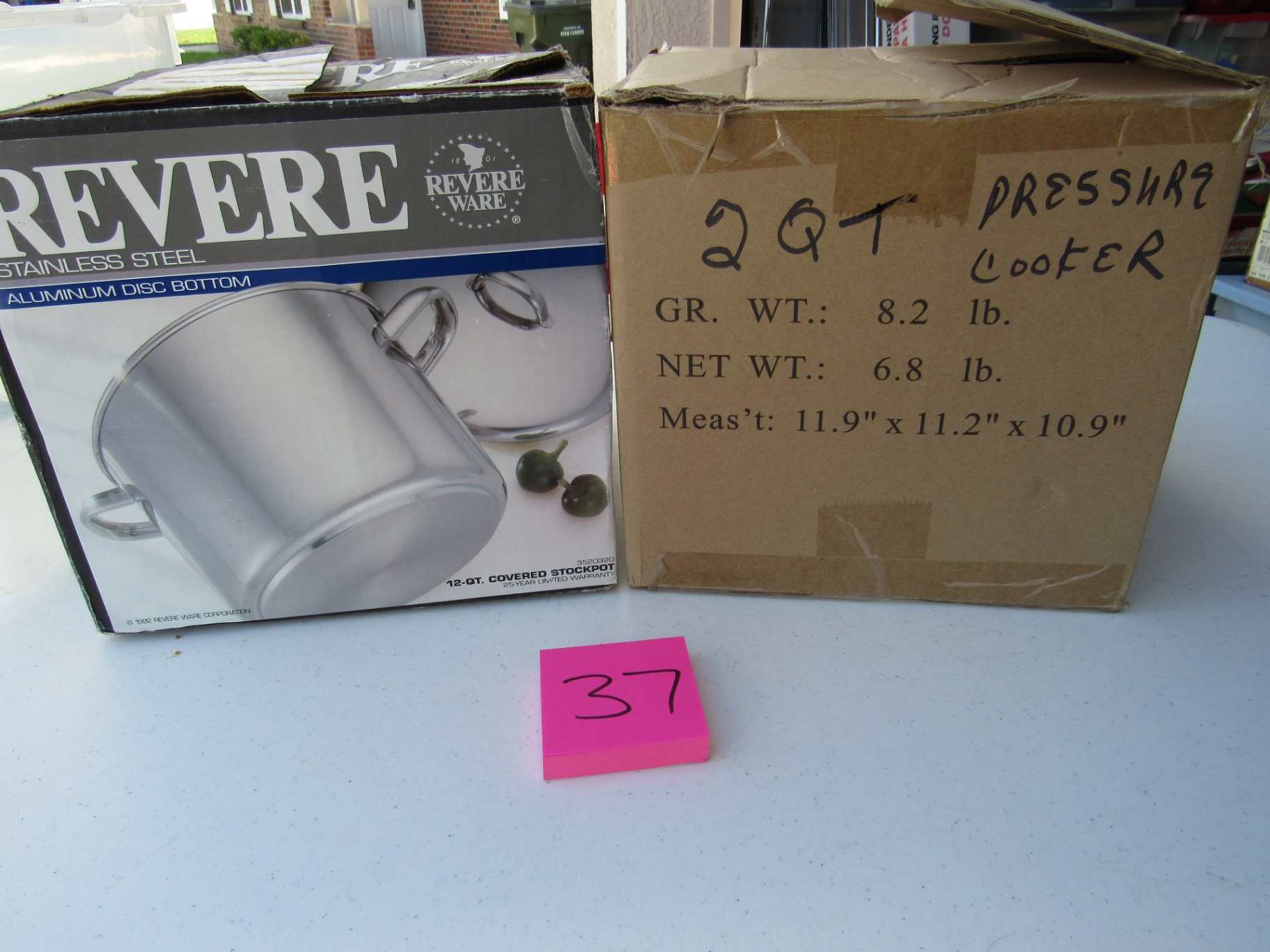 Revere Ware Stockpot and 2-Quart Pressure Cooker - image 1 of 1