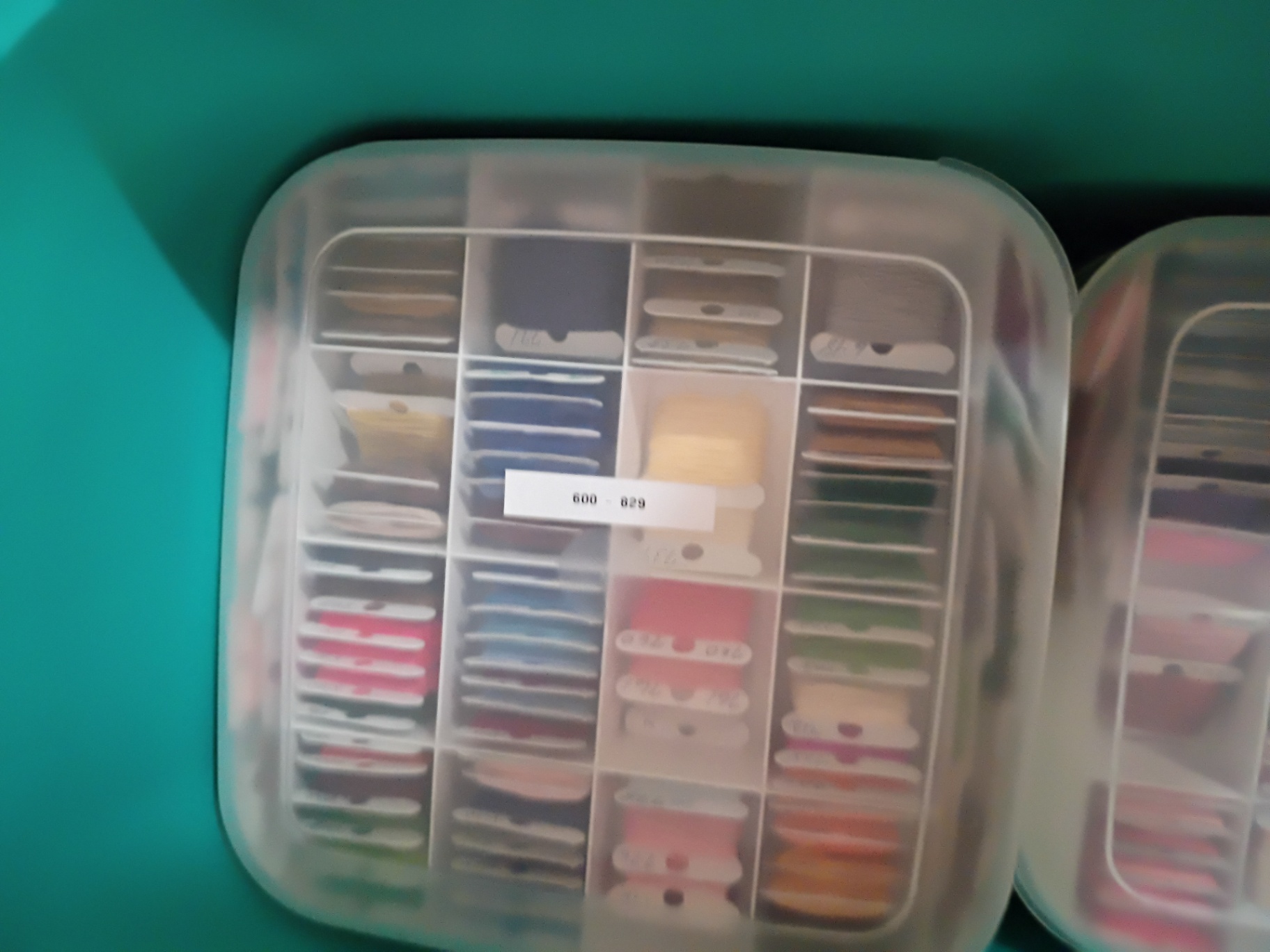 Cross Stitch Card Kits and Embroidery Floss Storage Boxes - image 8 of 9