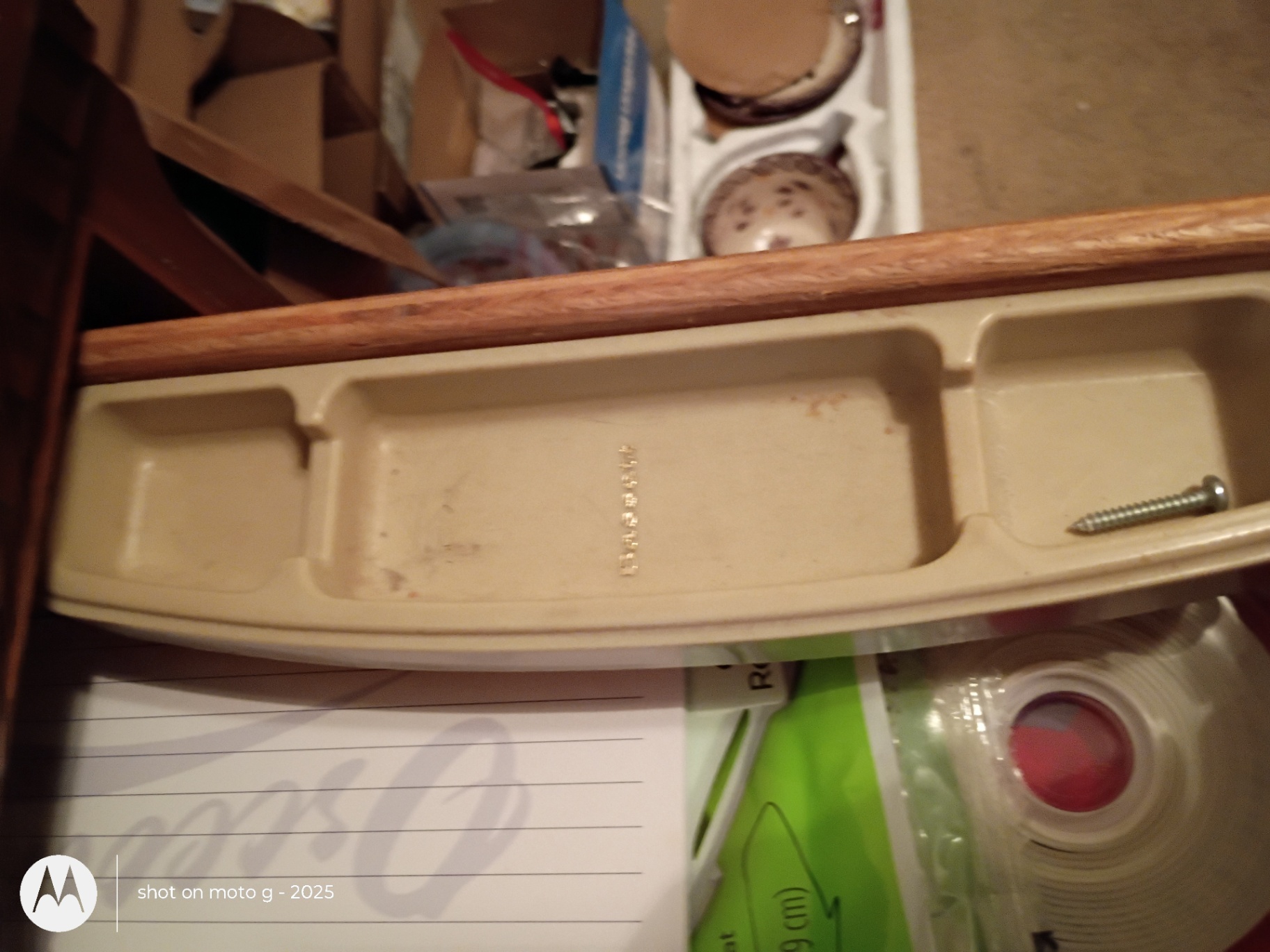 Wood Dresser with Framed Mirror - image 2 of 2