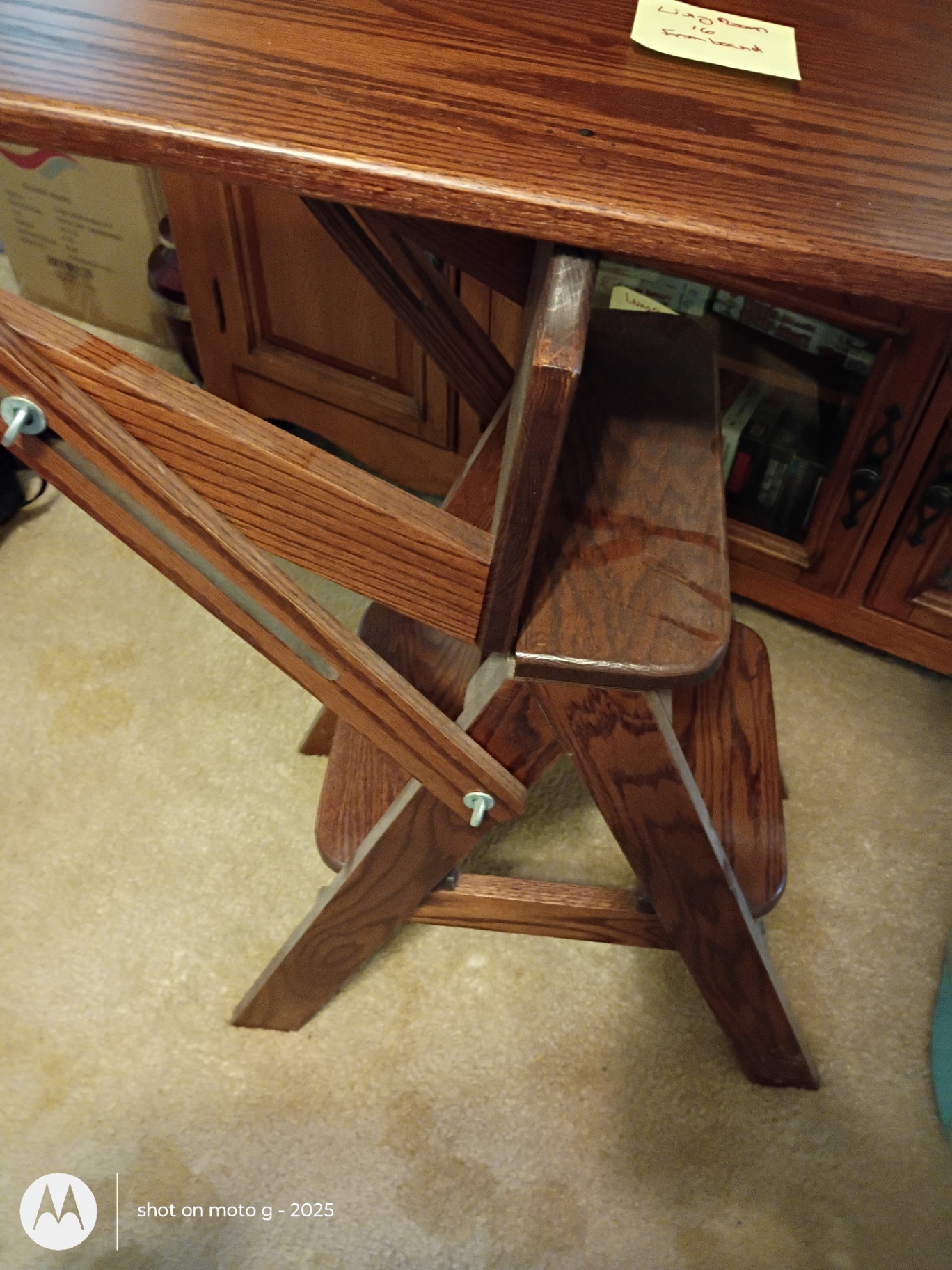 Wooden Library Step Stool Chair - image 4 of 4
