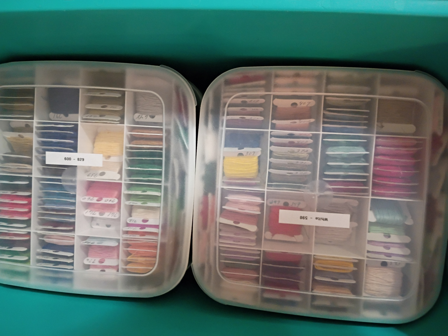 Cross Stitch Card Kits and Embroidery Floss Storage Boxes - image 6 of 9