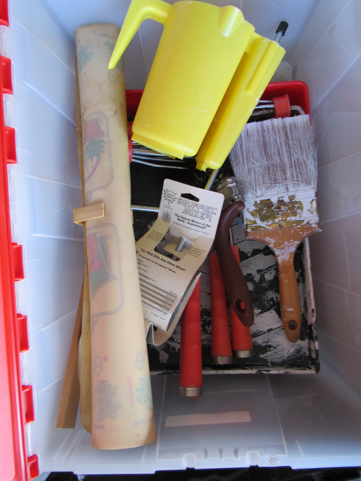 Assorted Garage Tools, Hardware, and Painting Supplies - image 5 of 6